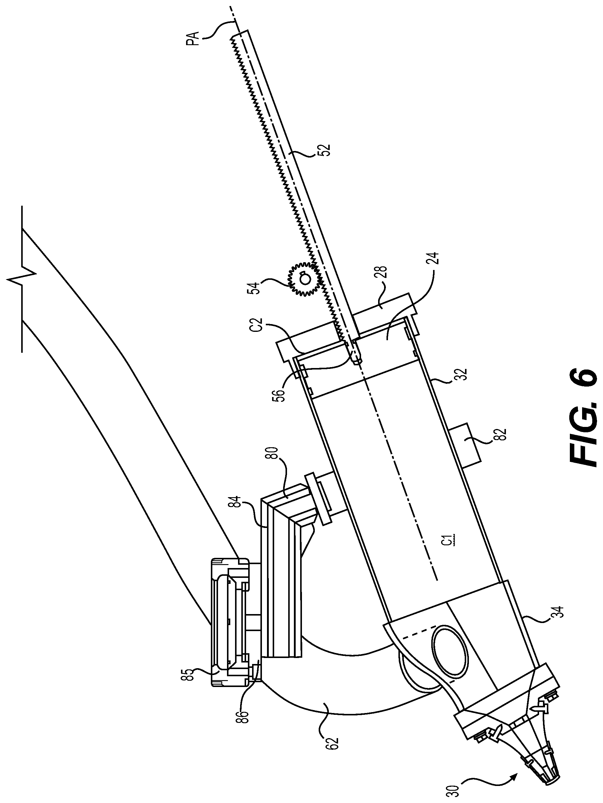 Patent US12345059 Figure 6 – Mortar applicator and mortar application system having same