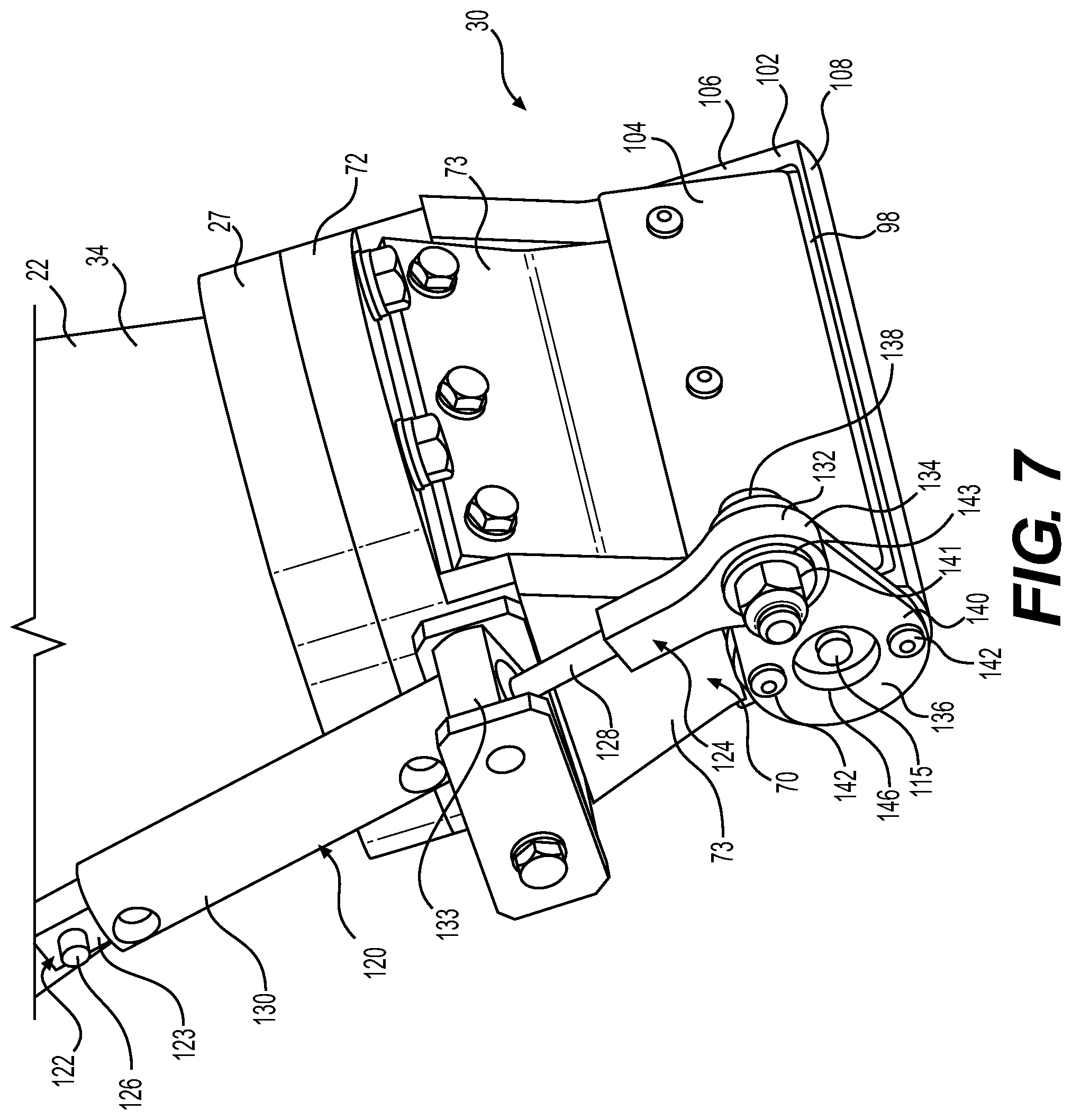 Patent US12345059 Figure 7 – Mortar applicator and mortar application system having same
