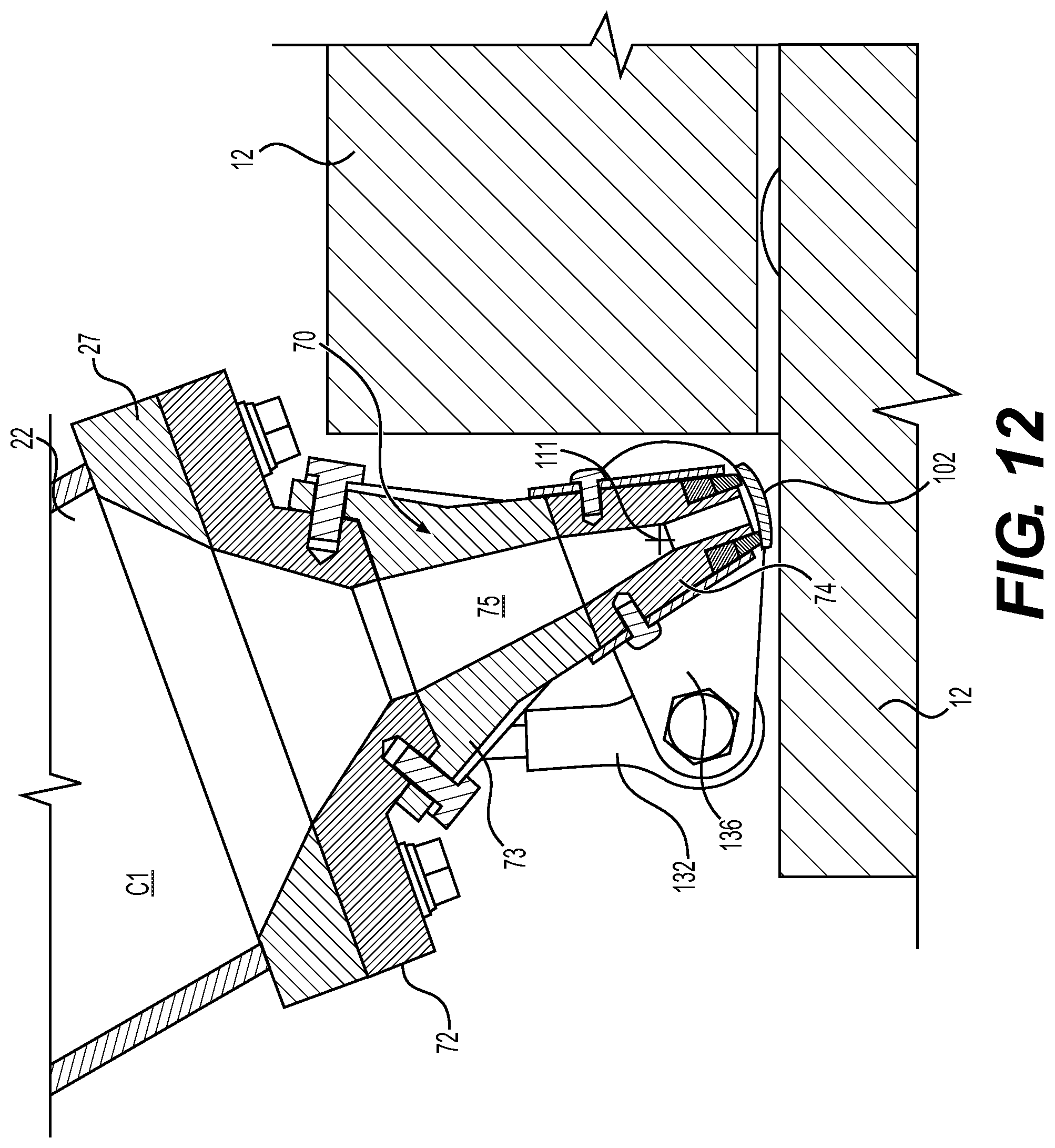 Patent US12345059 Figure 12 – Mortar applicator and mortar application system having same