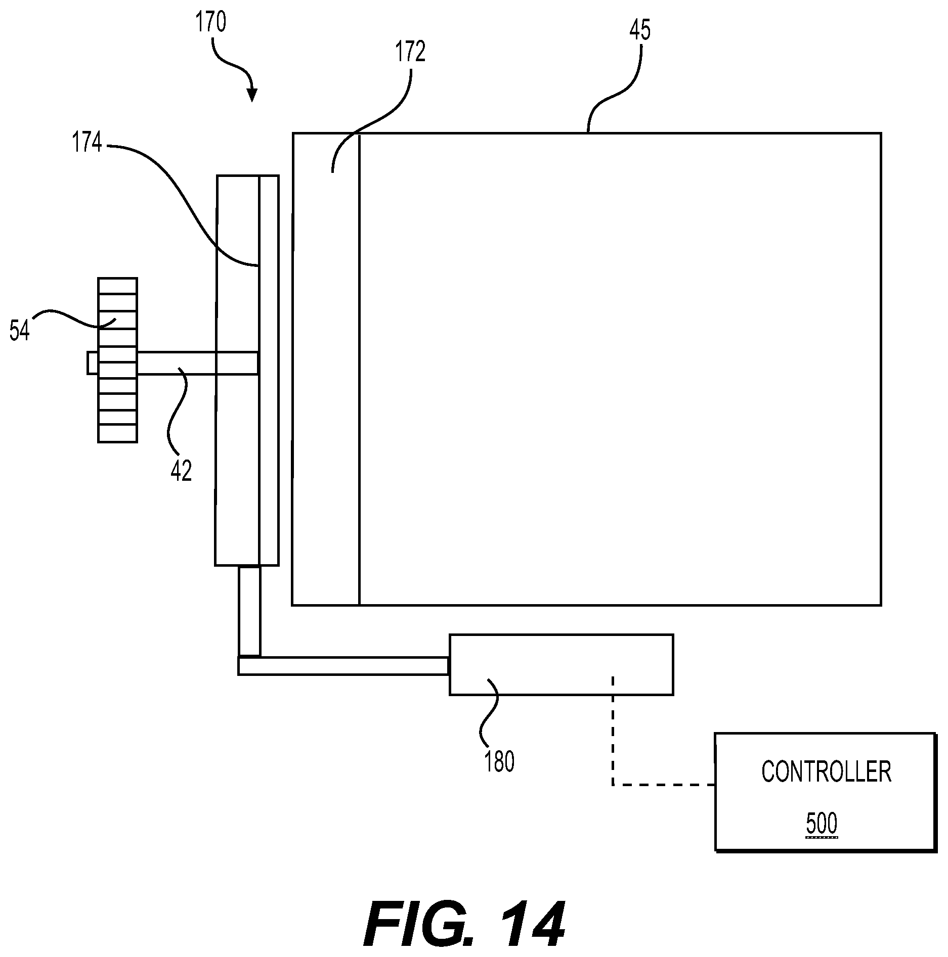Patent US12345059 Figure 14 – Mortar applicator and mortar application system having same