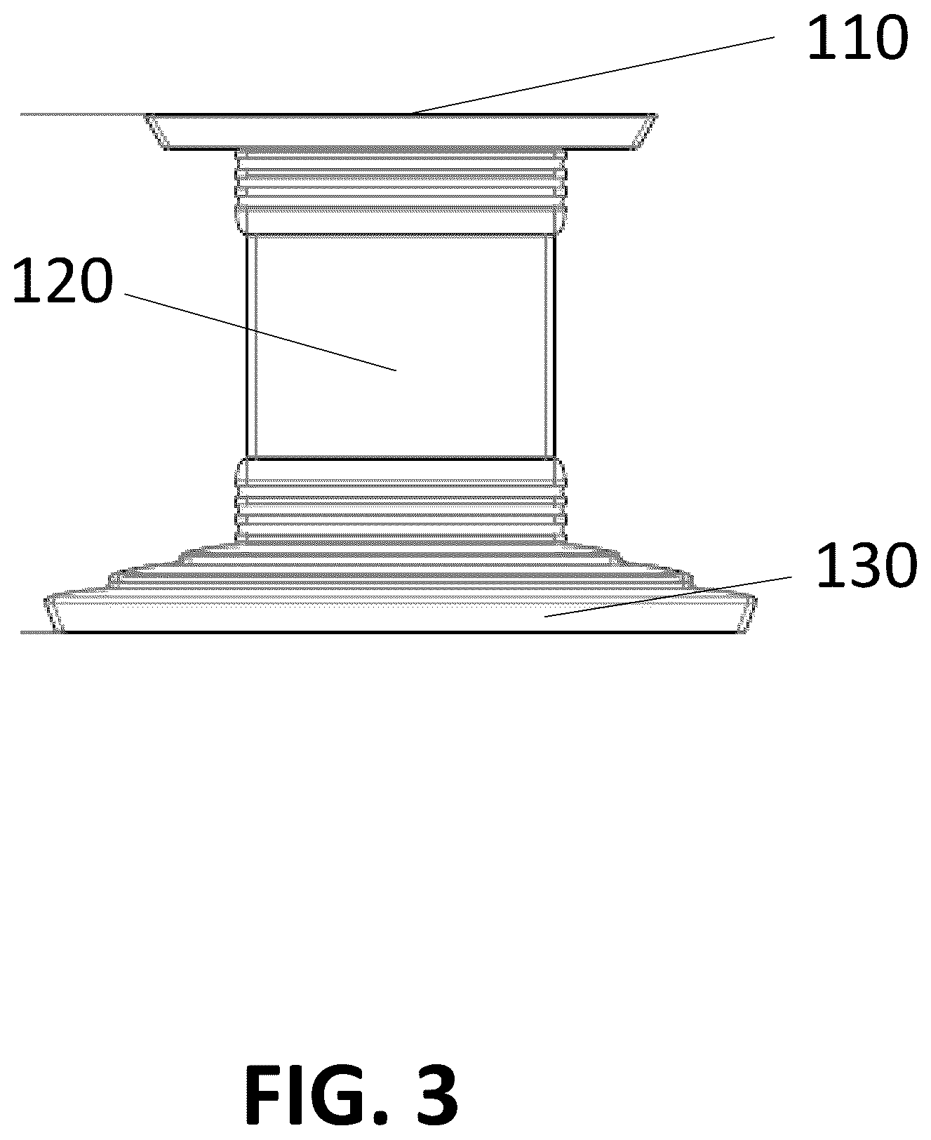 Patent US12345063 Figure 3 – Urn pedestal