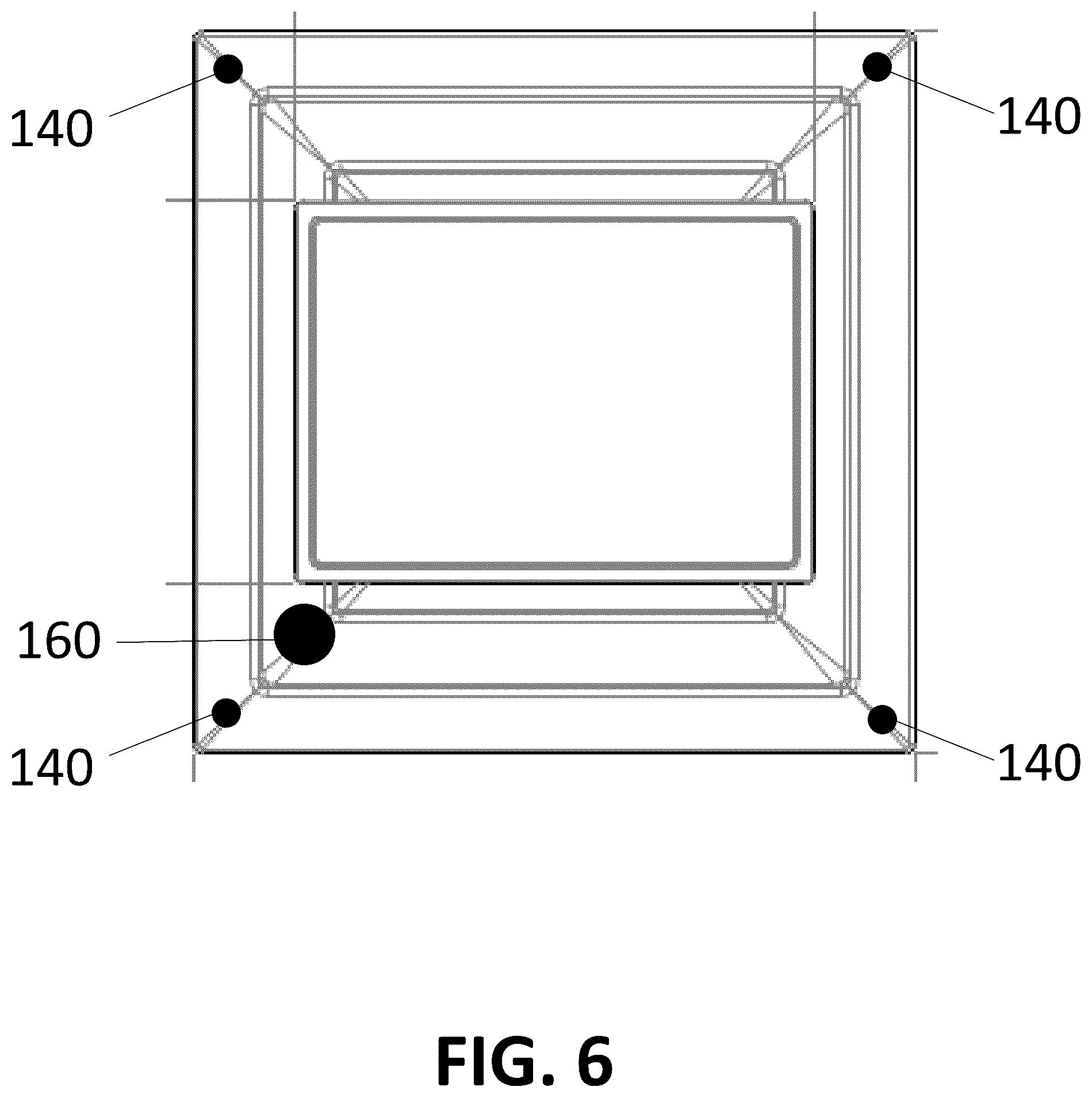 Patent US12345063 Figure 6 – Urn pedestal