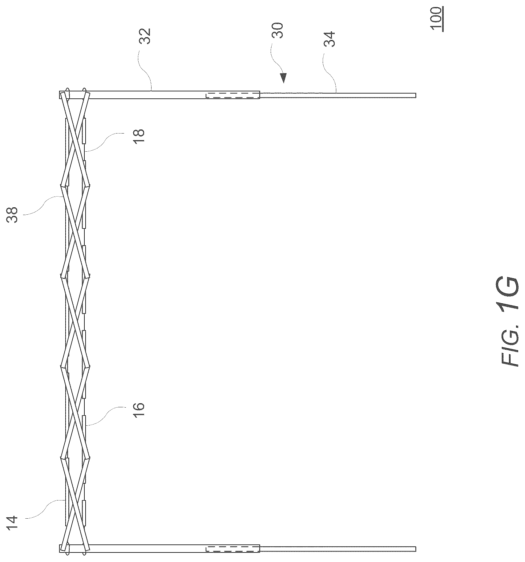 Patent US12345064 Figure 6 – Wind-resistant adjustable shade shelter