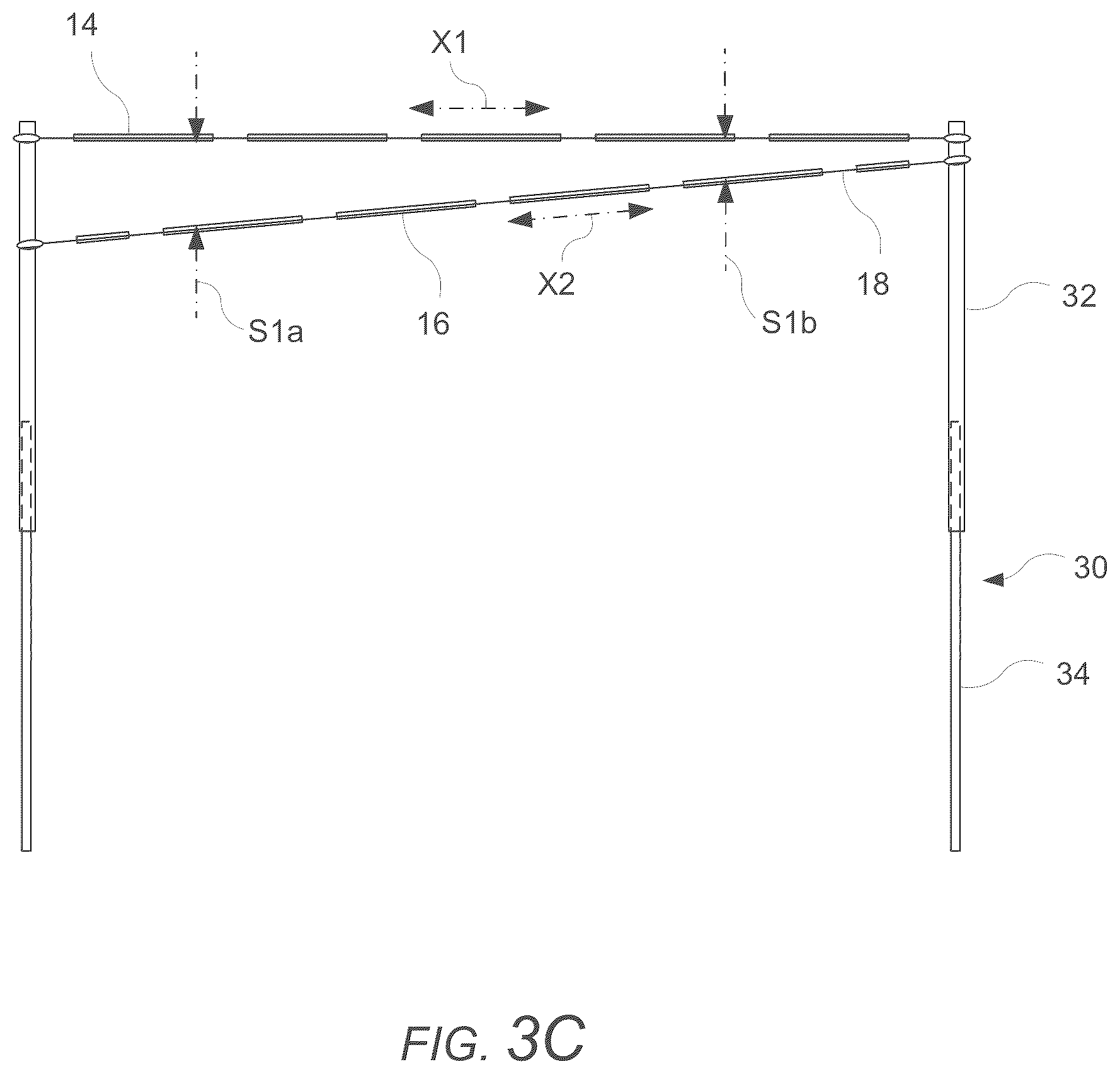 Patent US12345064 Figure 11 – Wind-resistant adjustable shade shelter
