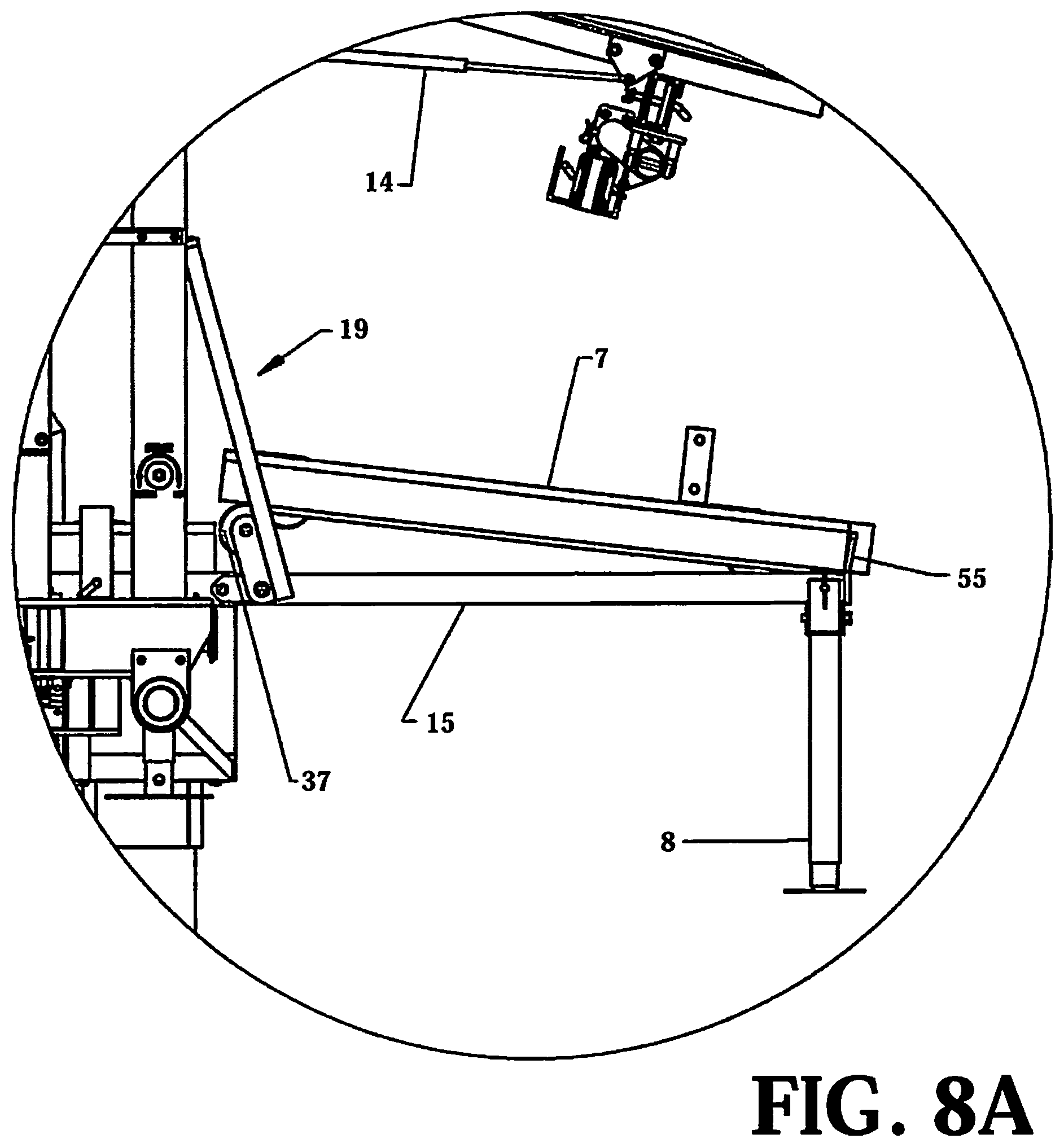 Patent US12345065 Figure 12 – Mobile stage system and method of use