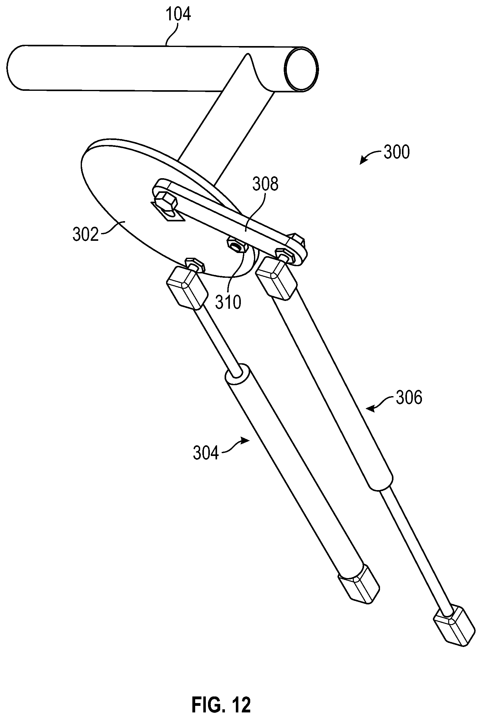 Patent US12345066 Figure 12 – Lift system for a spa cover