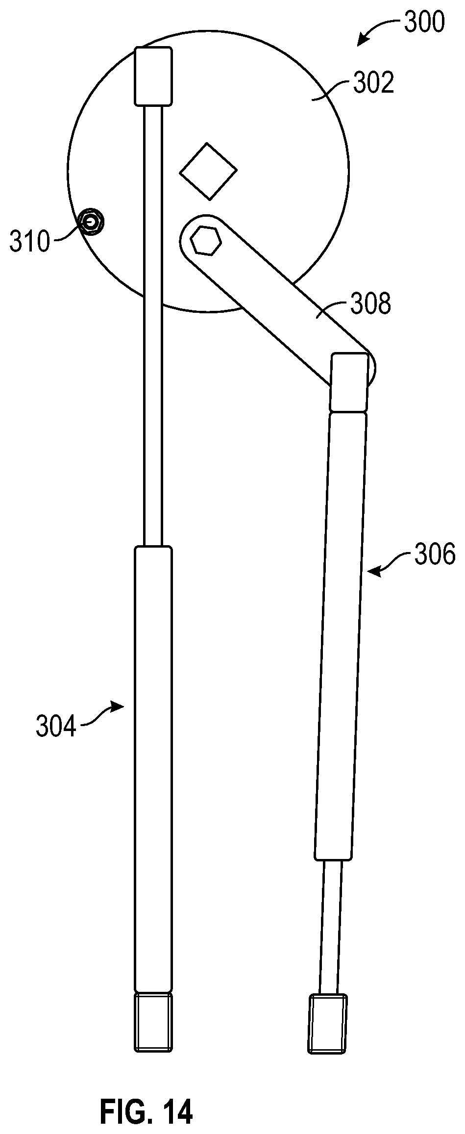 Patent US12345066 Figure 14 – Lift system for a spa cover