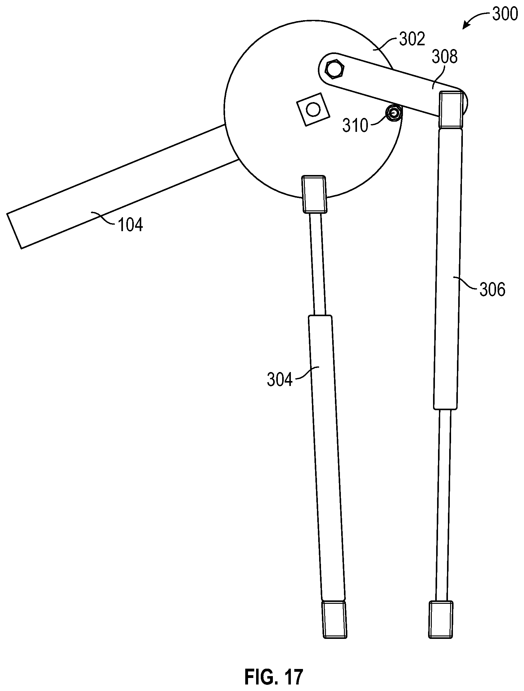Patent US12345066 Figure 17 – Lift system for a spa cover