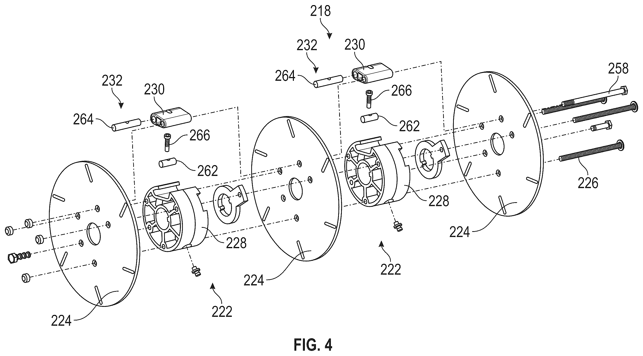 Patent US12345067 Figure 4 – Swimming pool cover system with reel diameter adjustment block and associated methods