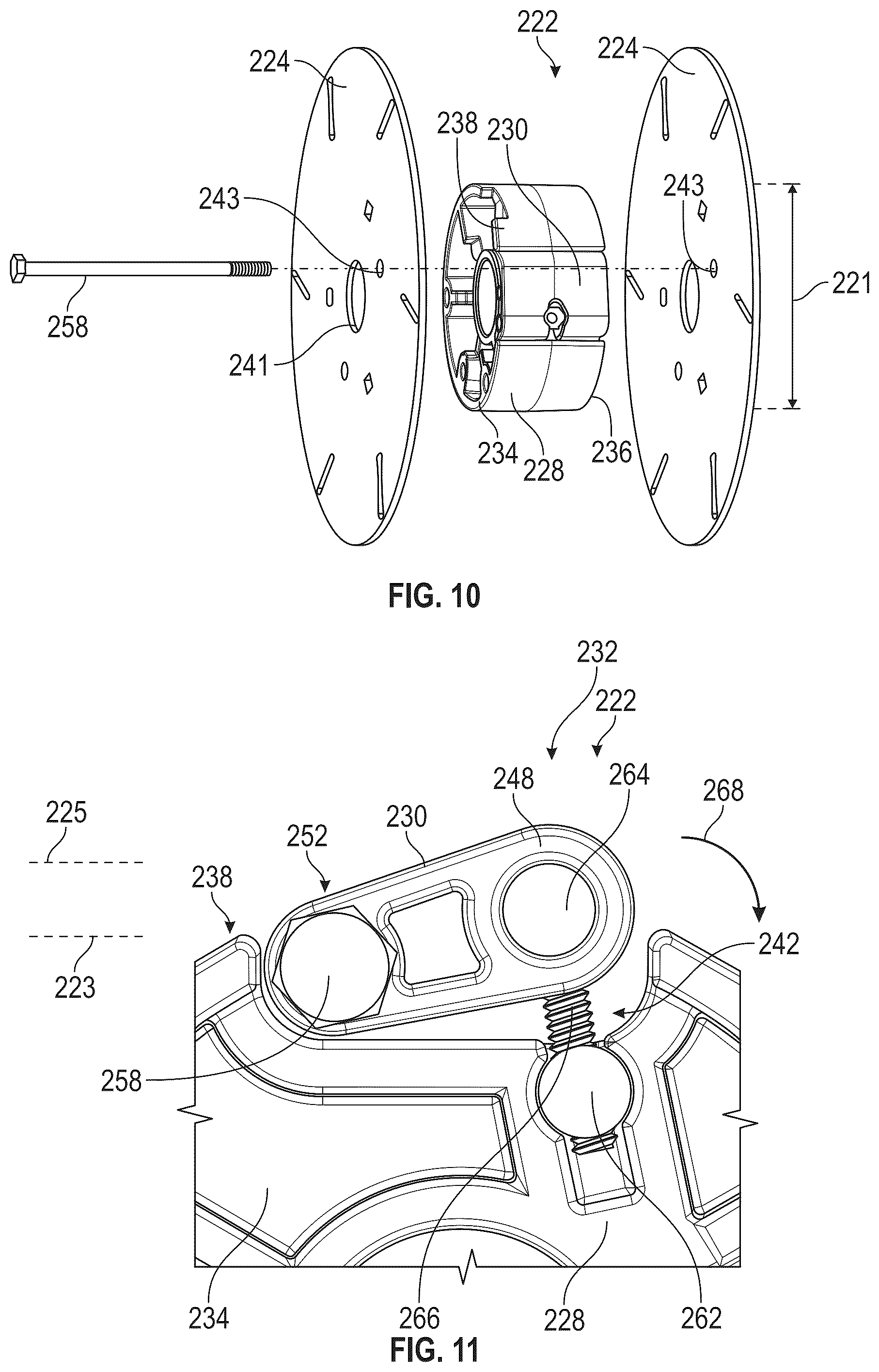 Patent US12345067 Figure 7 – Swimming pool cover system with reel diameter adjustment block and associated methods