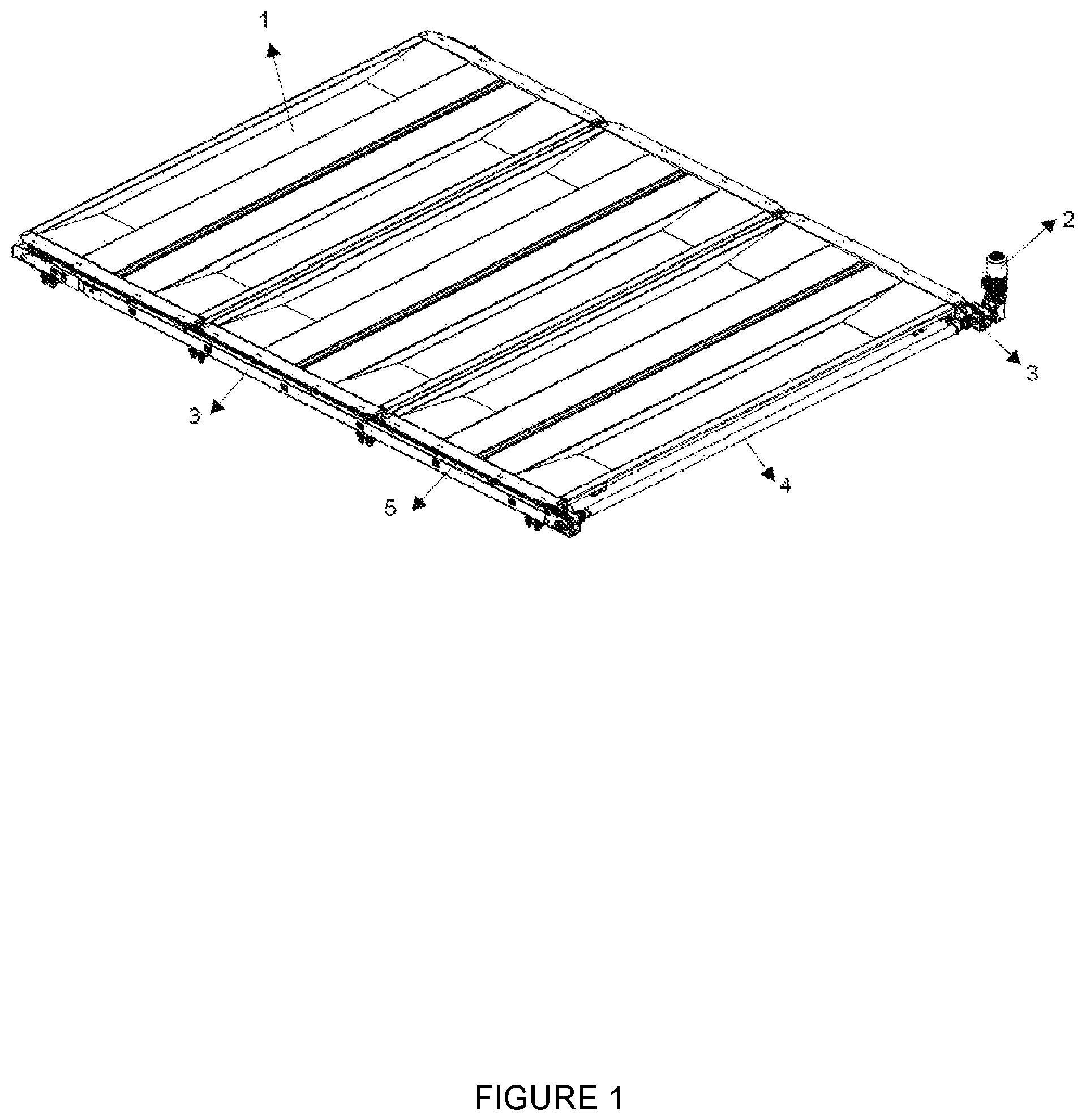 Patent US12345071 Figure 1 – Automated parking floor conveyor systems