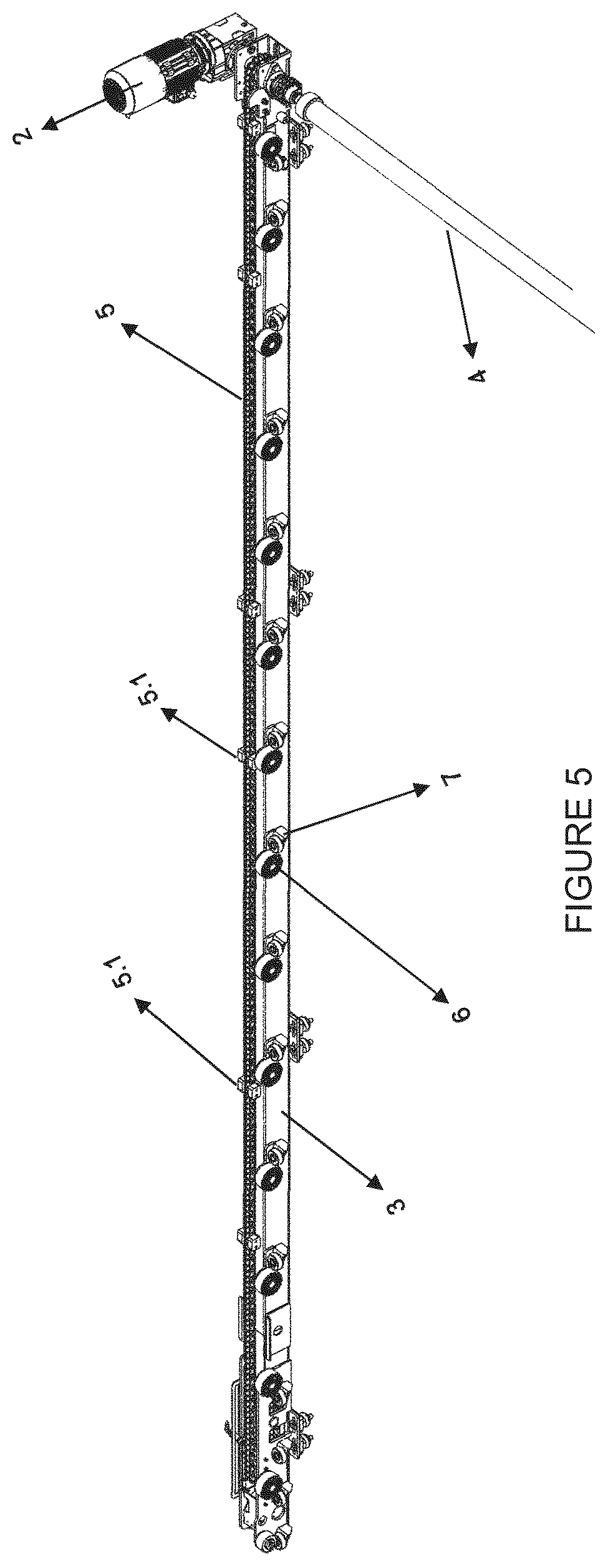 Patent US12345071 Figure 5 – Automated parking floor conveyor systems