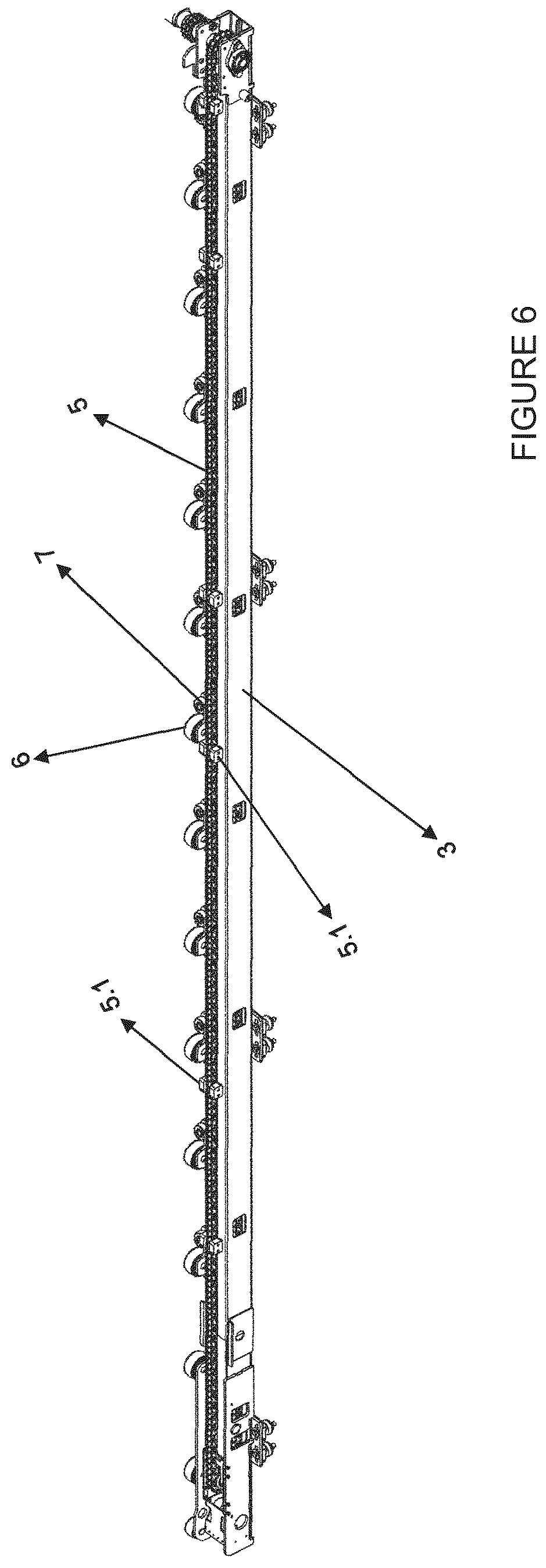 Patent US12345071 Figure 6 – Automated parking floor conveyor systems