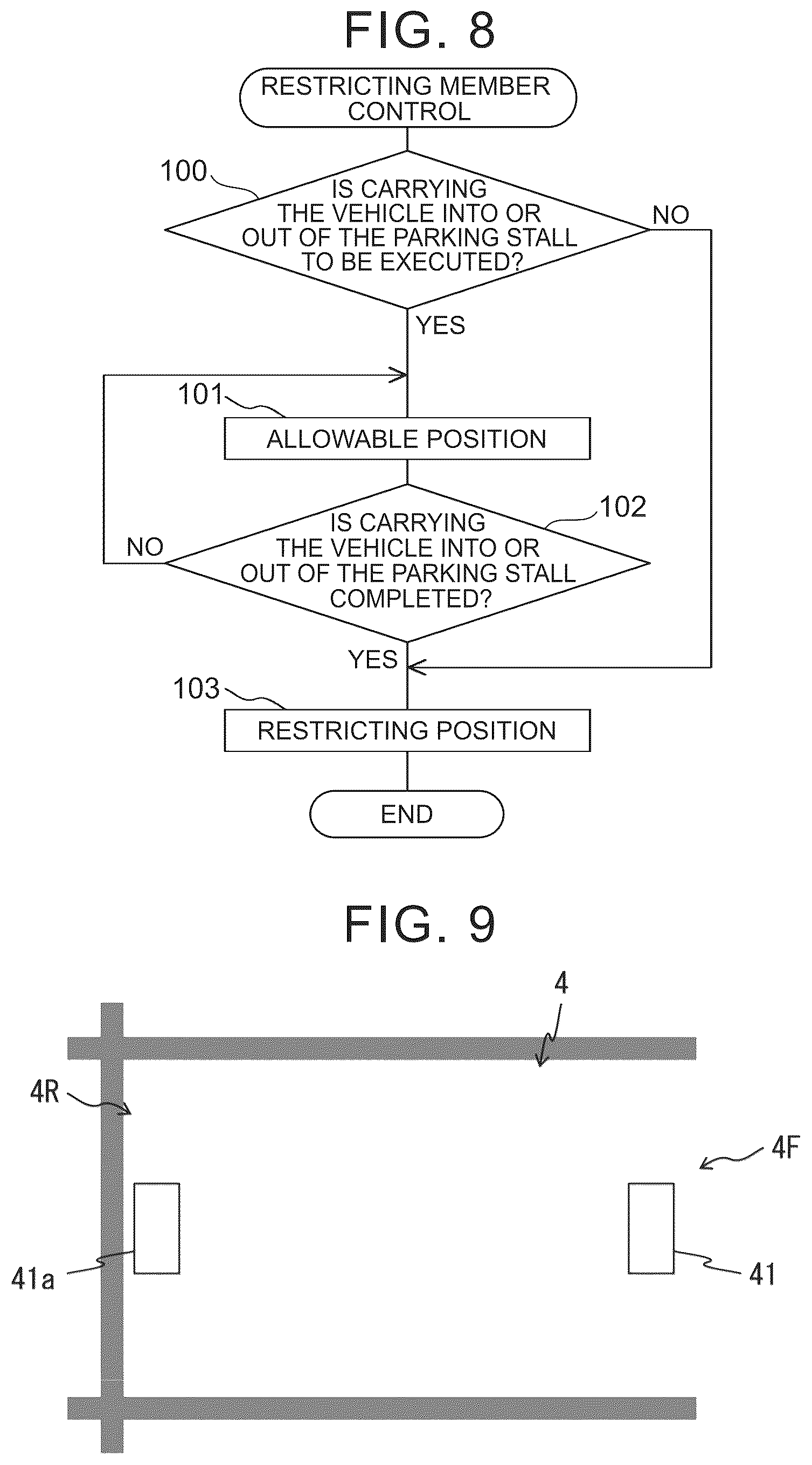 Patent US12345072 Figure 7 – Parking facility and parking system
