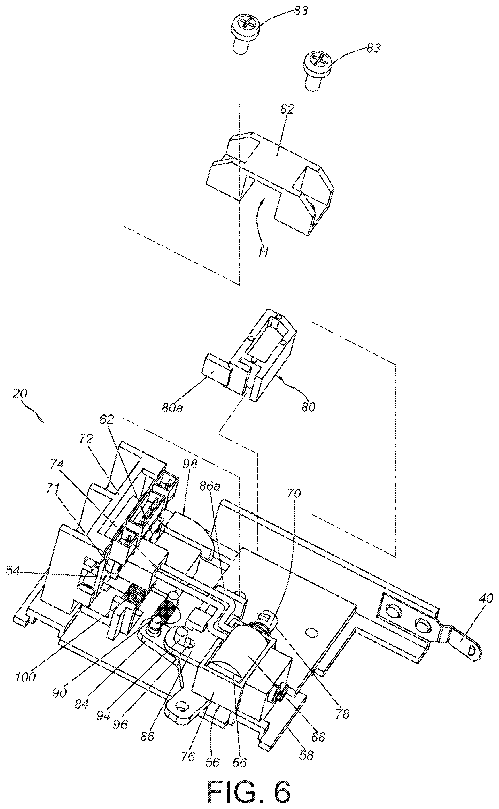 Patent US12345073 Figure 6 – Electronic lock