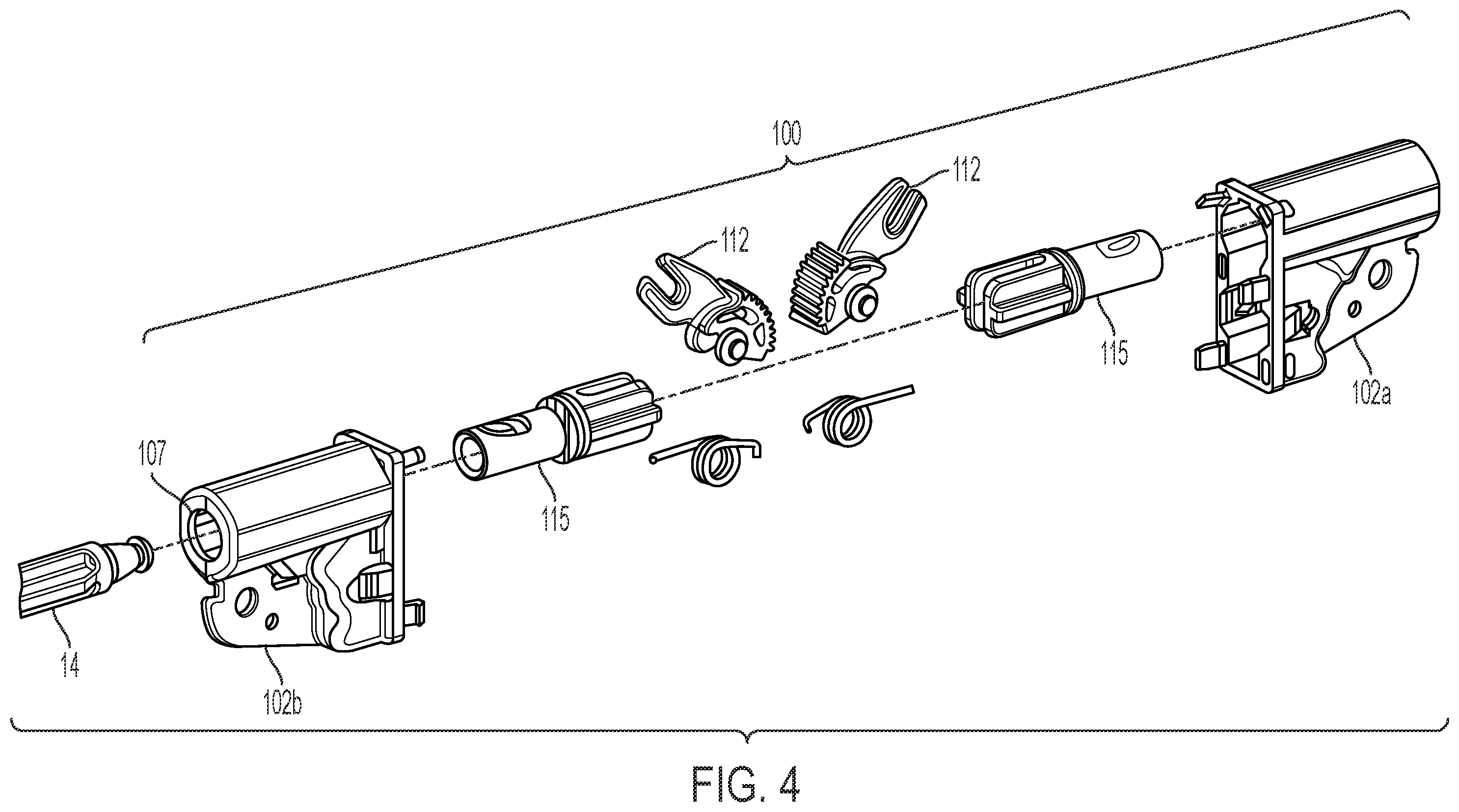 Patent US12345076 Figure 4 – Electronically actuated and locking glove box system