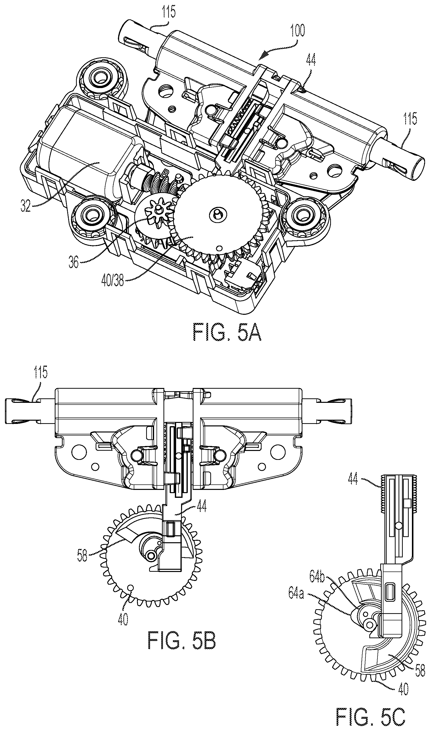 Patent US12345076 Figure 5 – Electronically actuated and locking glove box system