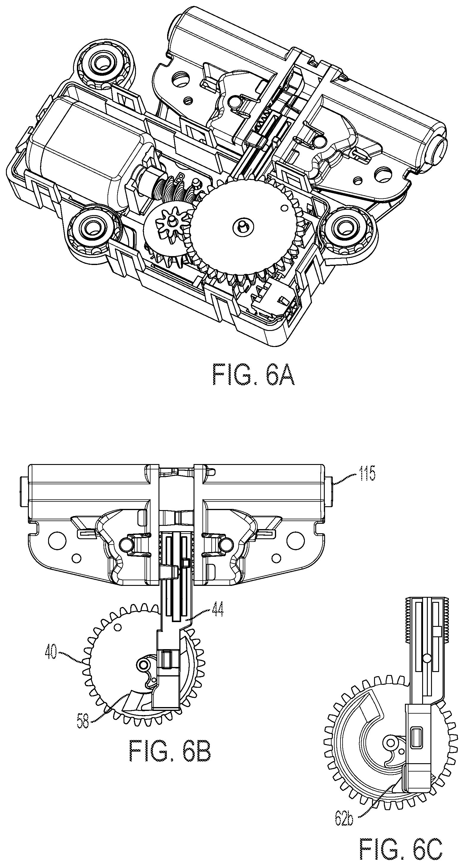 Patent US12345076 Figure 6 – Electronically actuated and locking glove box system