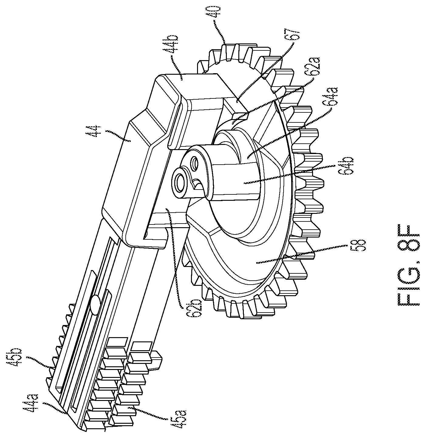 Patent US12345076 Figure 10 – Electronically actuated and locking glove box system