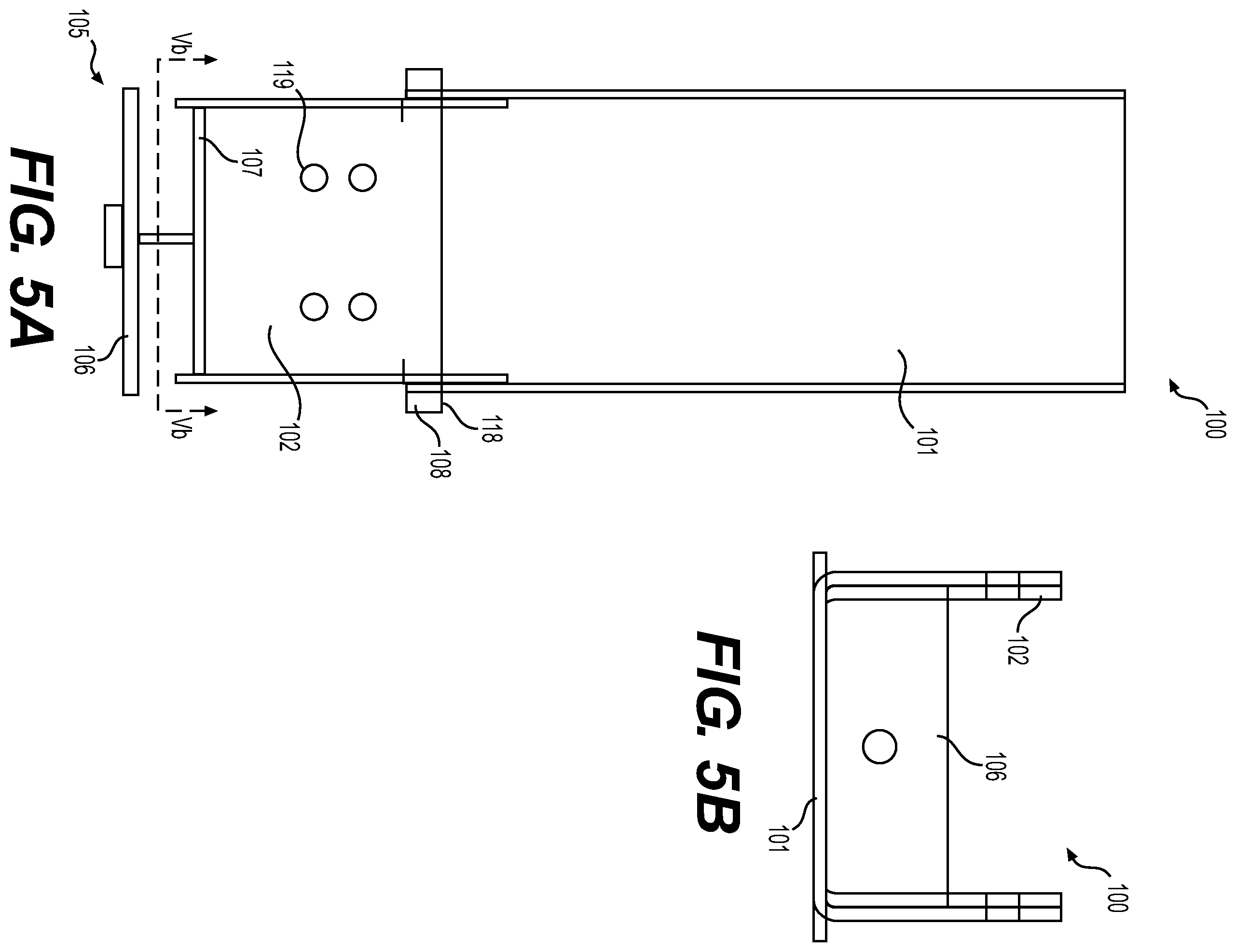 Patent US12345079 Figure 5 – Stake post with locking hinge