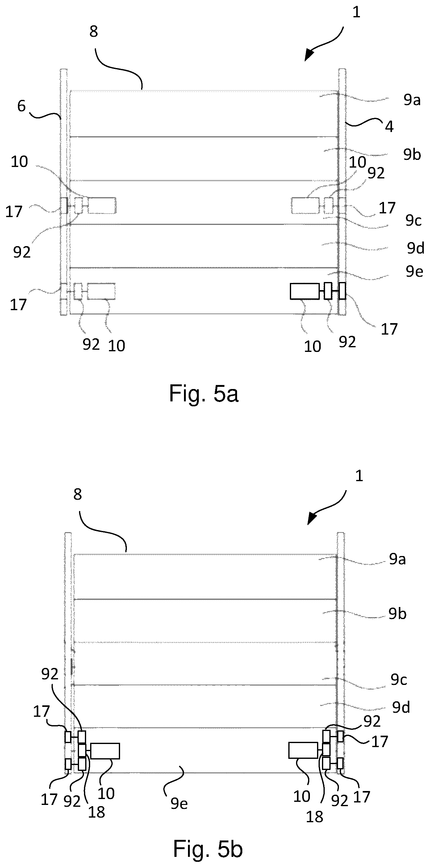 Patent US12345087 Figure 5 – Door operator system