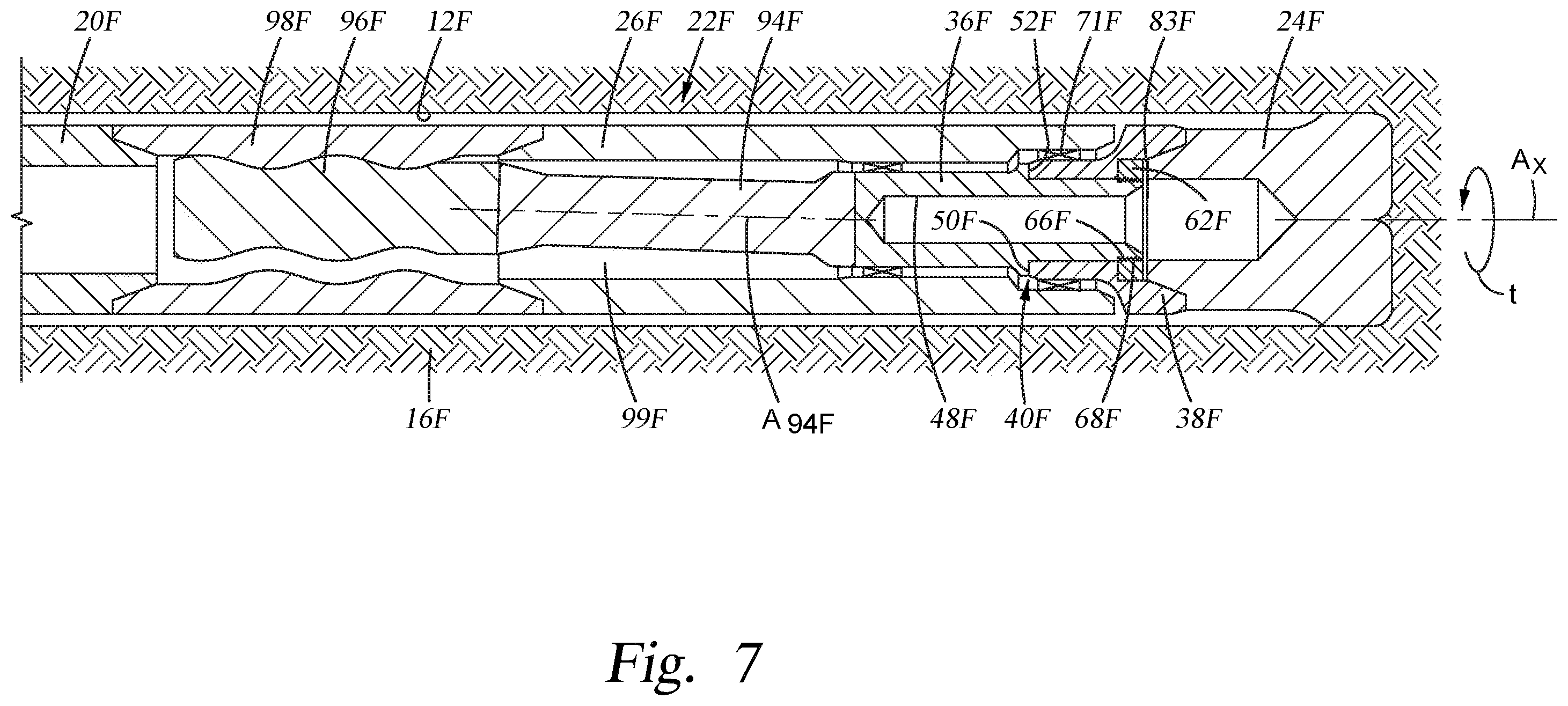 Patent US12345102 Figure 9 – Anti-rotation coupling for use in a downhole assembly