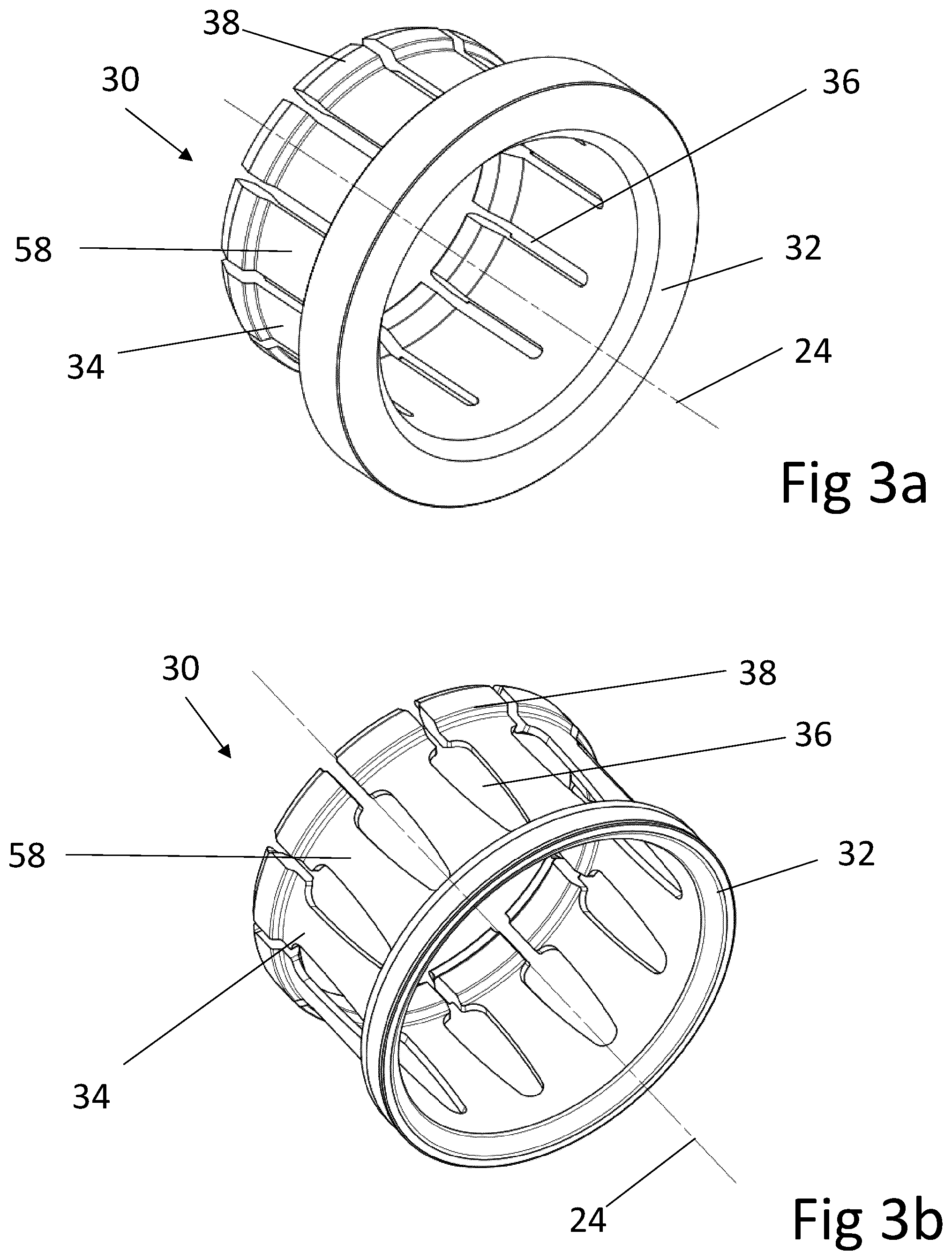 Patent US12345103 Figure 3 – Drill bit assembly comprising an expandable retaining sleeve