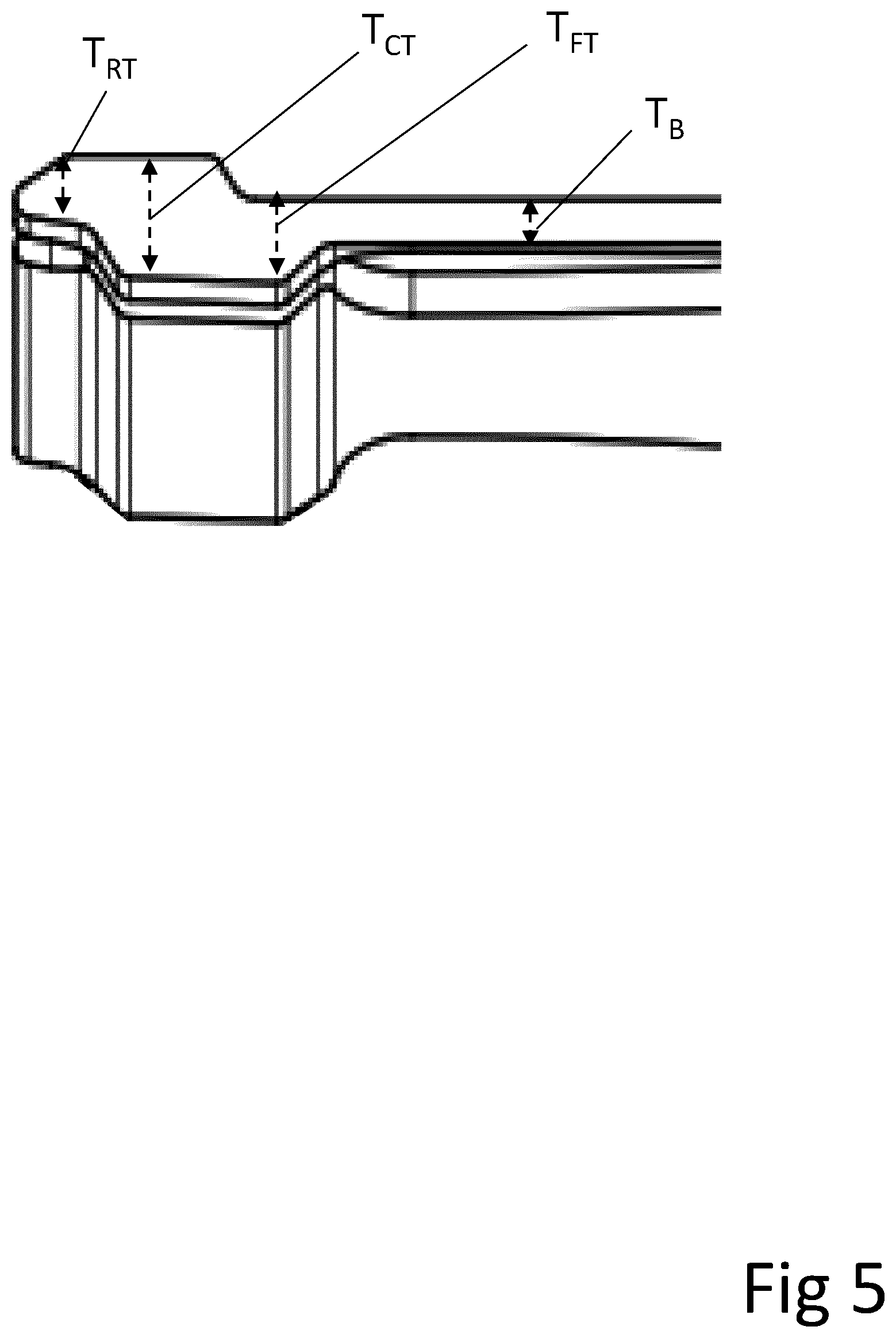 Patent US12345103 Figure 6 – Drill bit assembly comprising an expandable retaining sleeve