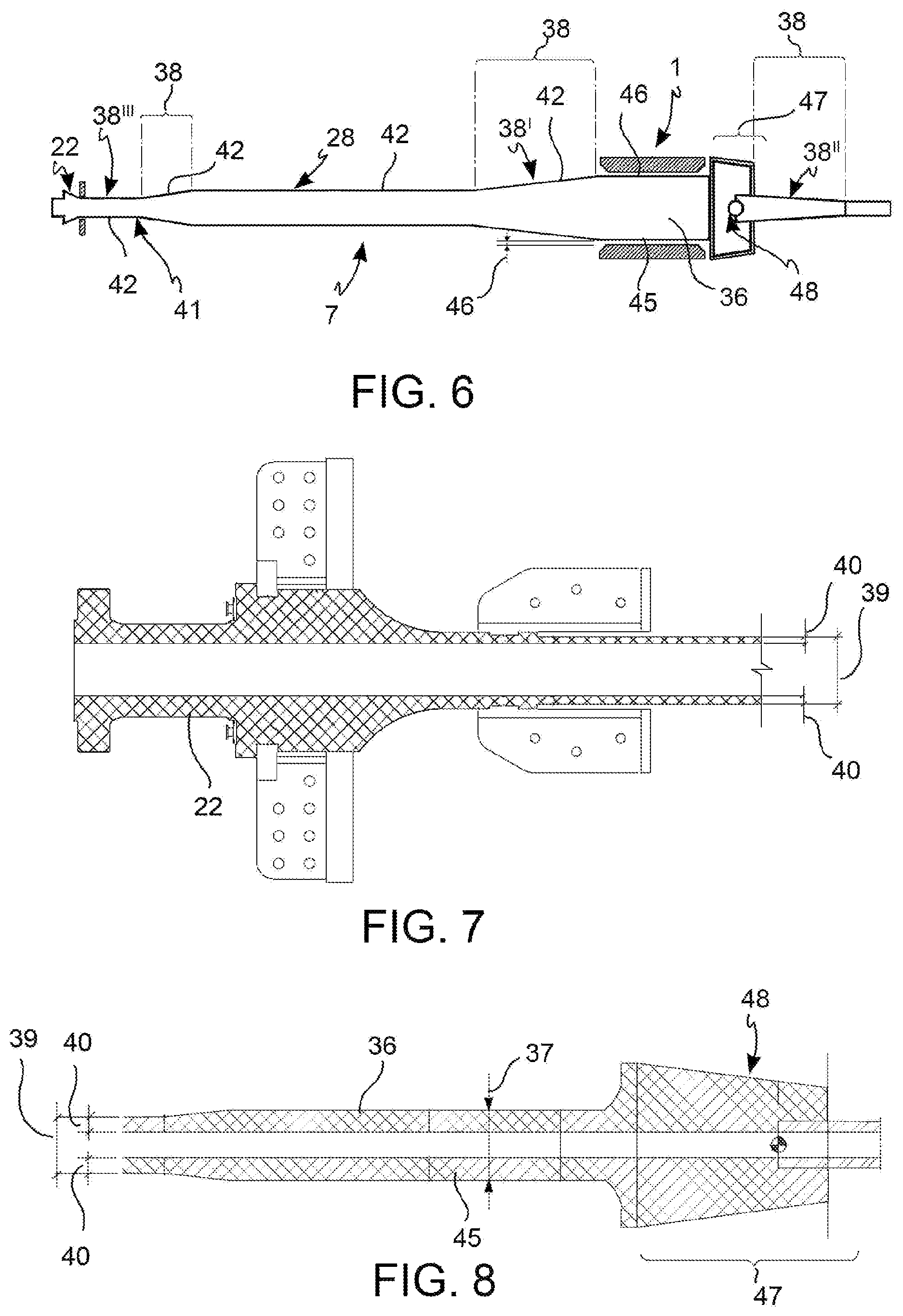 Patent US12345104 Figure 3 – Off shore rigid steel riser termination and fixation system to floating production storage offloading (FPSO) vessel