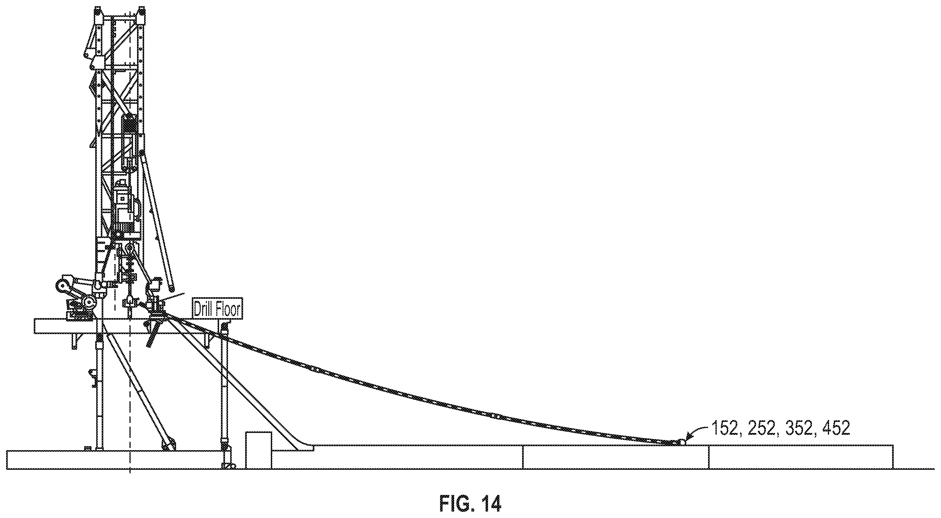 Patent US12345105 Figure 13 – Horizontal racking and stand building system