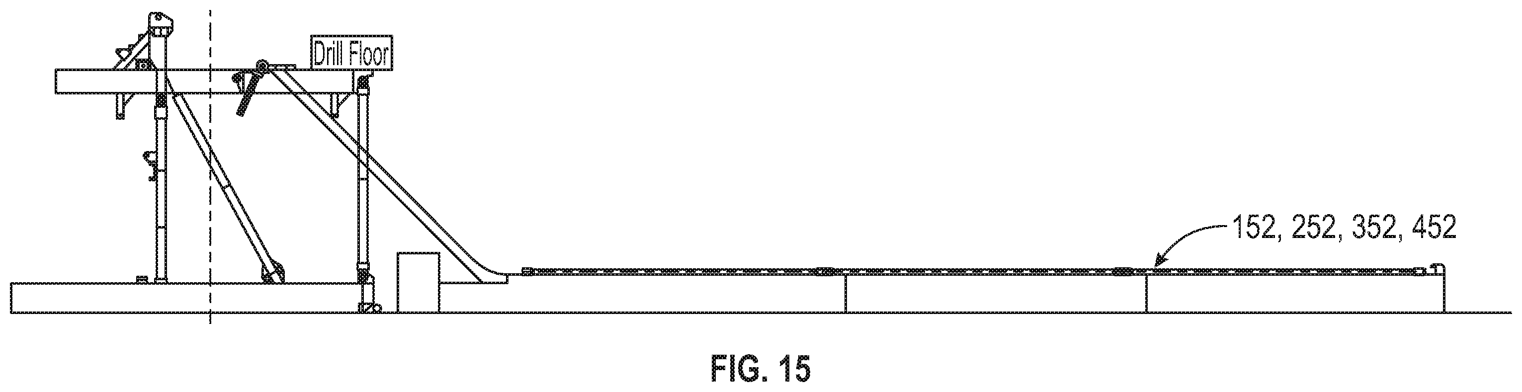 Patent US12345105 Figure 14 – Horizontal racking and stand building system