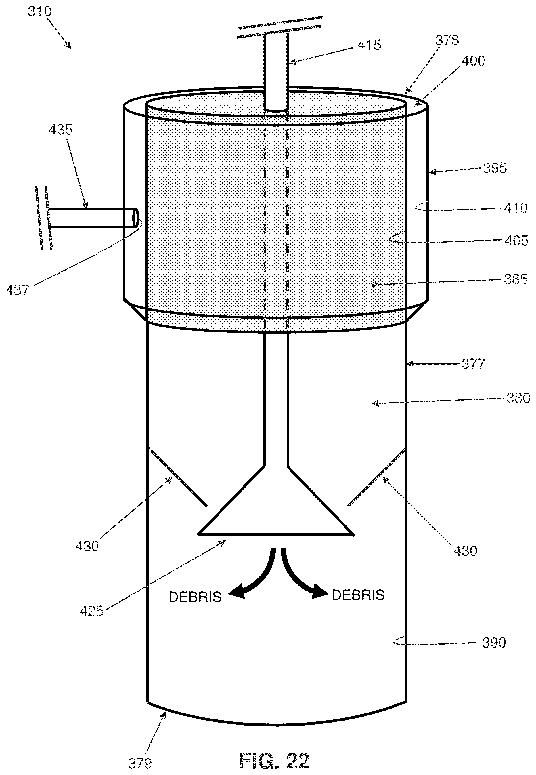 Patent US12345106 Figure 20 – Method and apparatus for removing debris from a drill hole during drilling