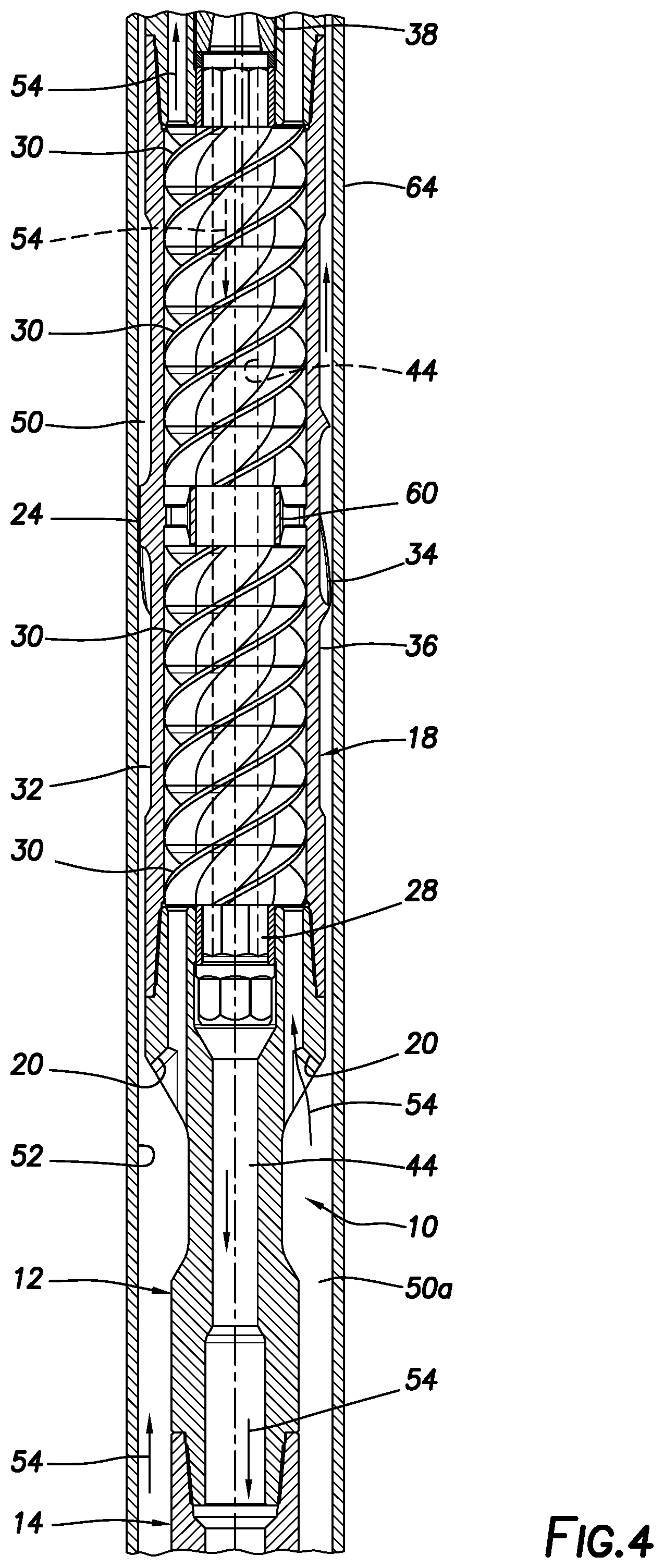 Patent US12345107 Figure 4 – Reduction of equivalent circulating density in well operations
