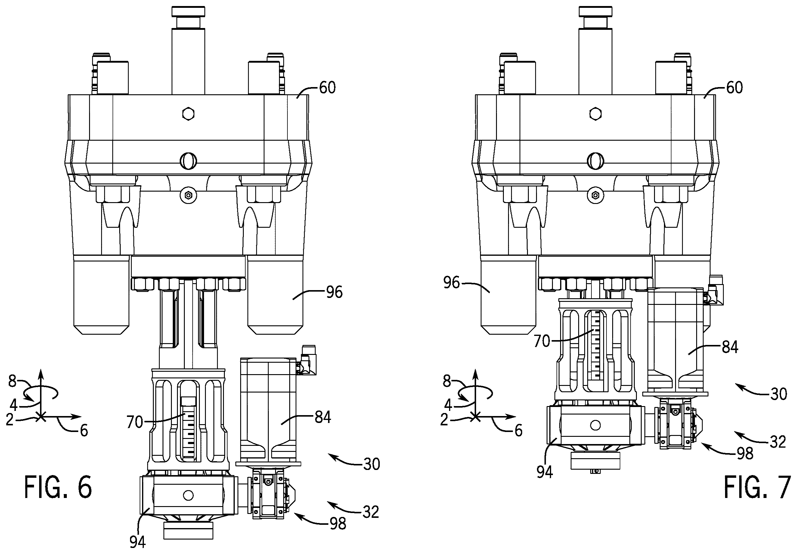 Patent US12345113 Figure 6 – Remote locking system for a blowout preventer