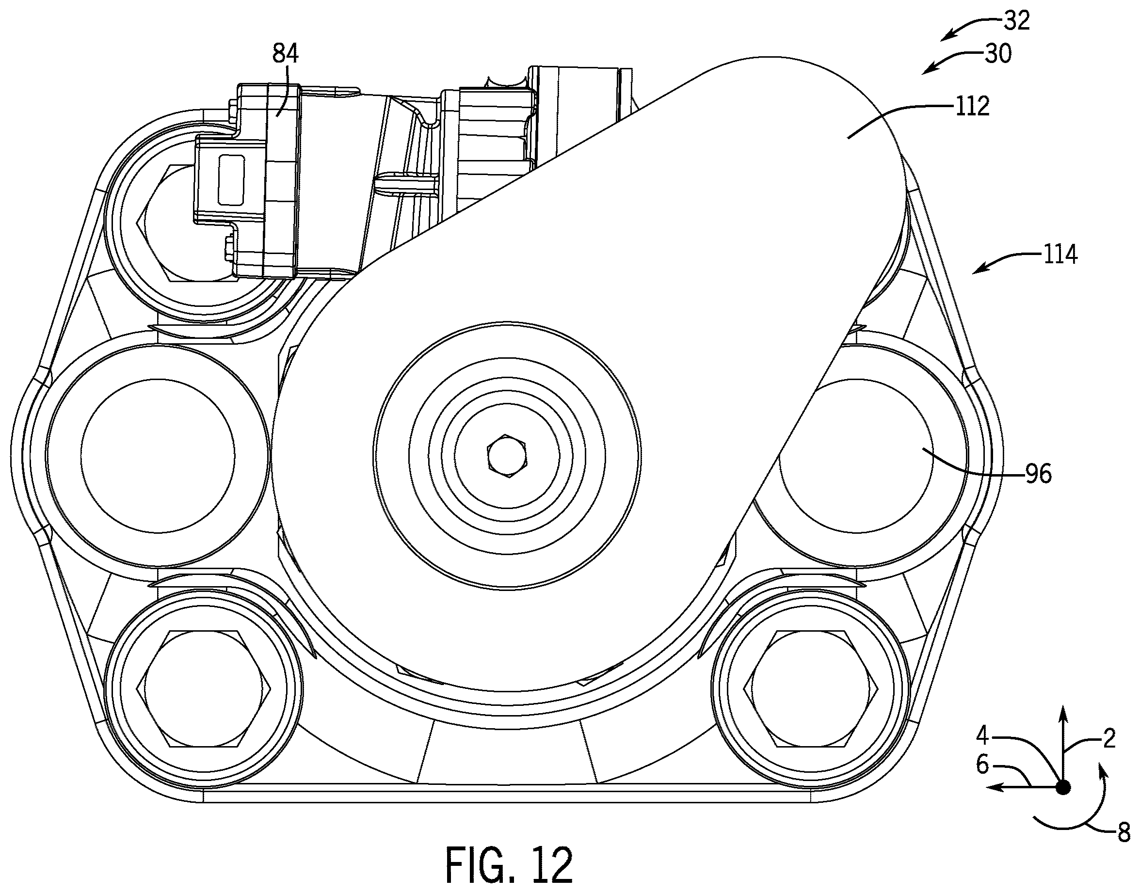 Patent US12345113 Figure 11 – Remote locking system for a blowout preventer