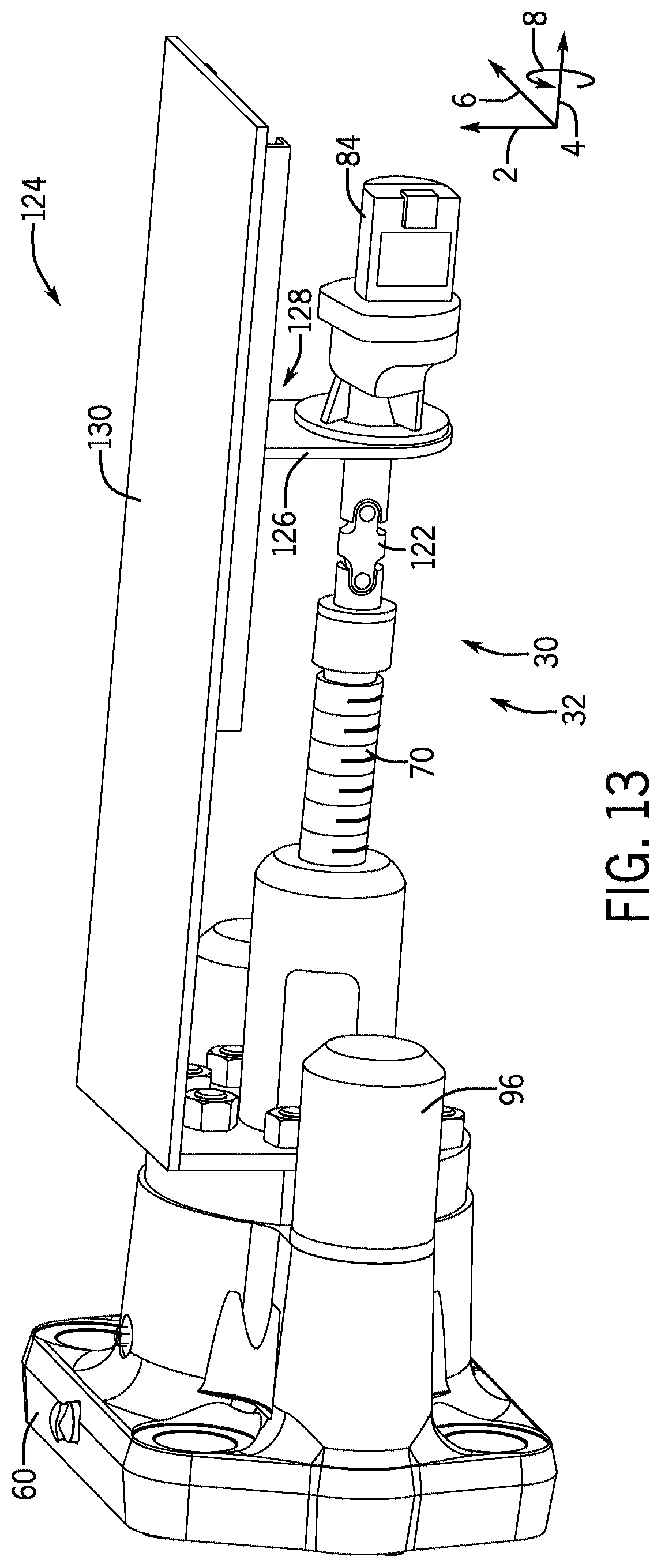 Patent US12345113 Figure 12 – Remote locking system for a blowout preventer