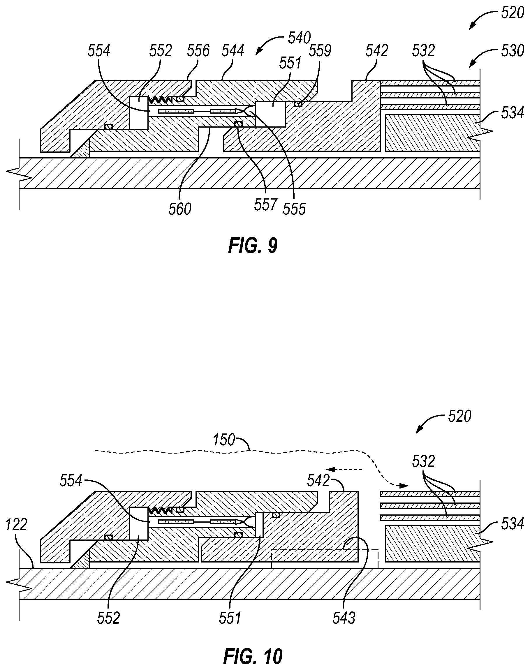 Patent US12345120 Figure 5 – Fast-acting swellable downhole seal