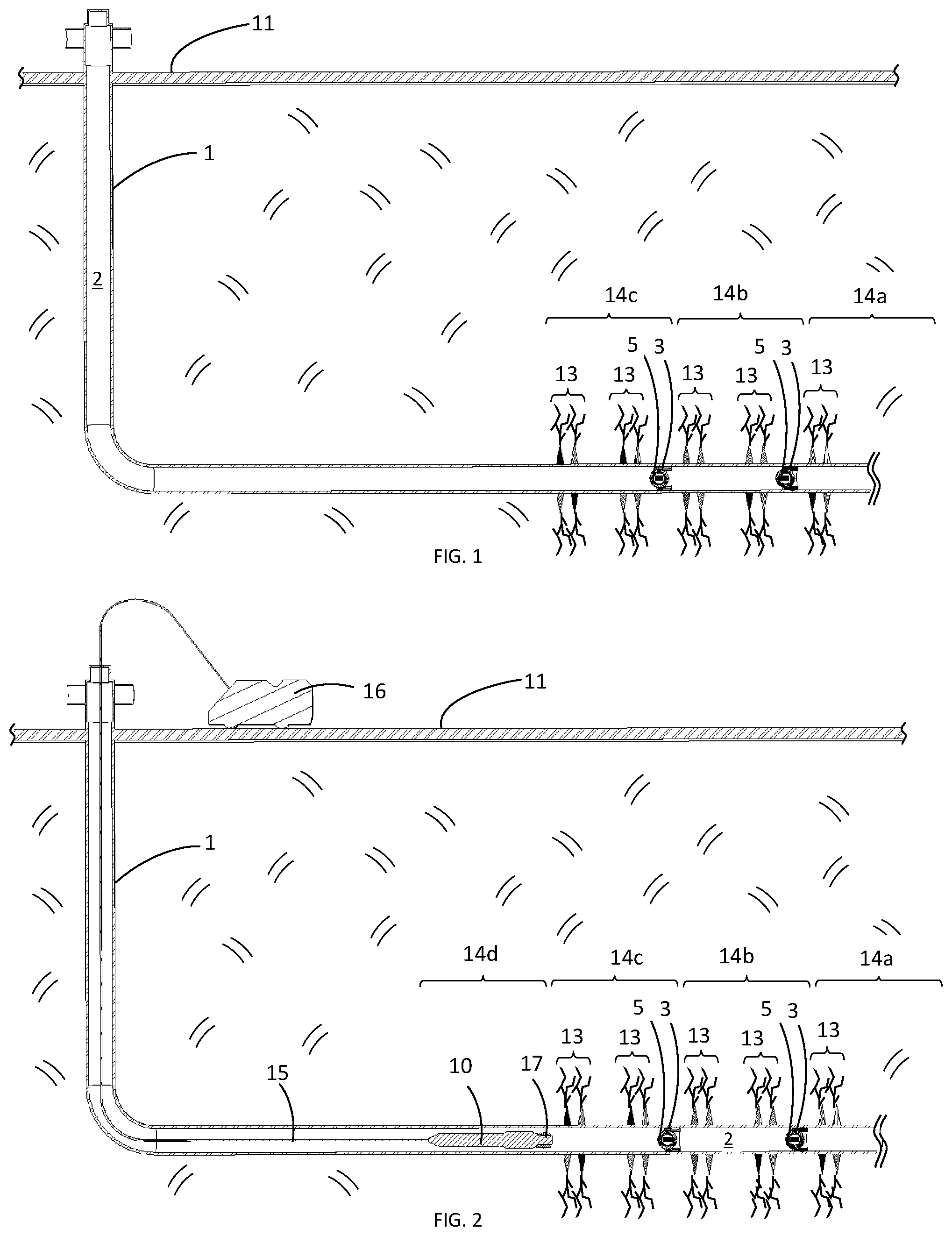 Patent US12345122 Figure 1 – Method and apparatus for fluid-activated shifting tool to actuate a plug assembly