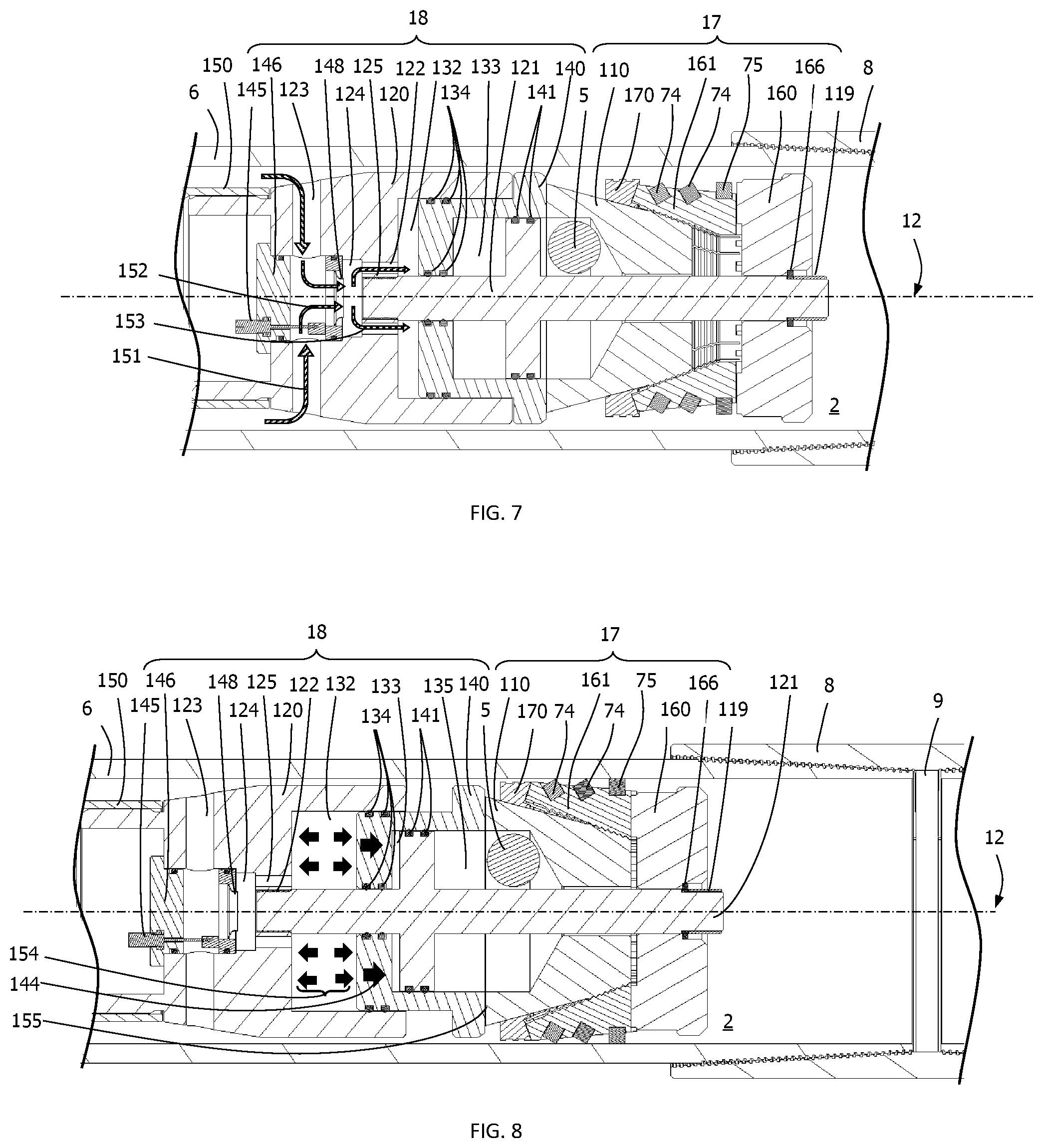Patent US12345122 Figure 4 – Method and apparatus for fluid-activated shifting tool to actuate a plug assembly
