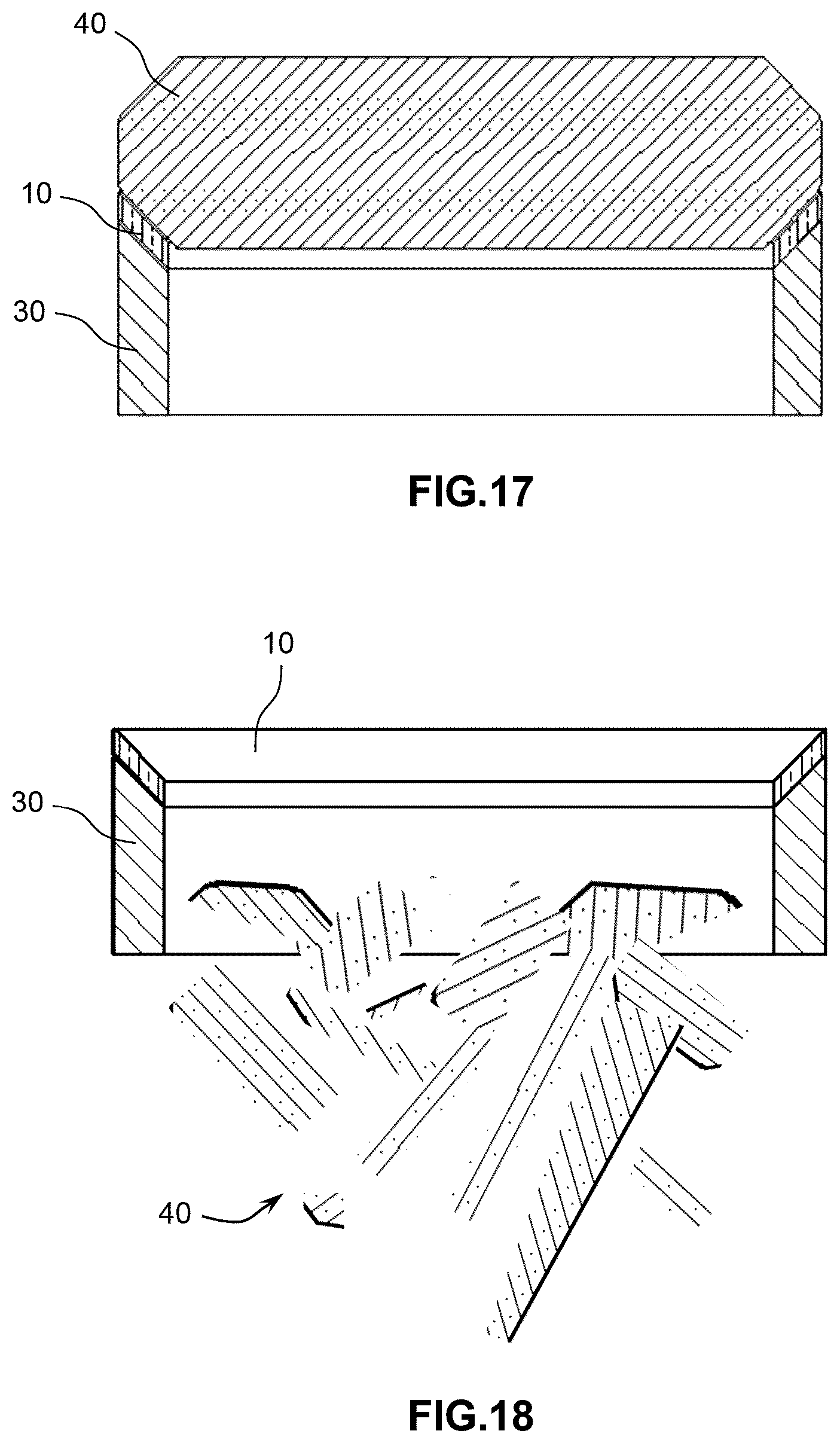 Patent US12345123 Figure 7 – Support structure apparatus and methods for fastening a liner ring thereto