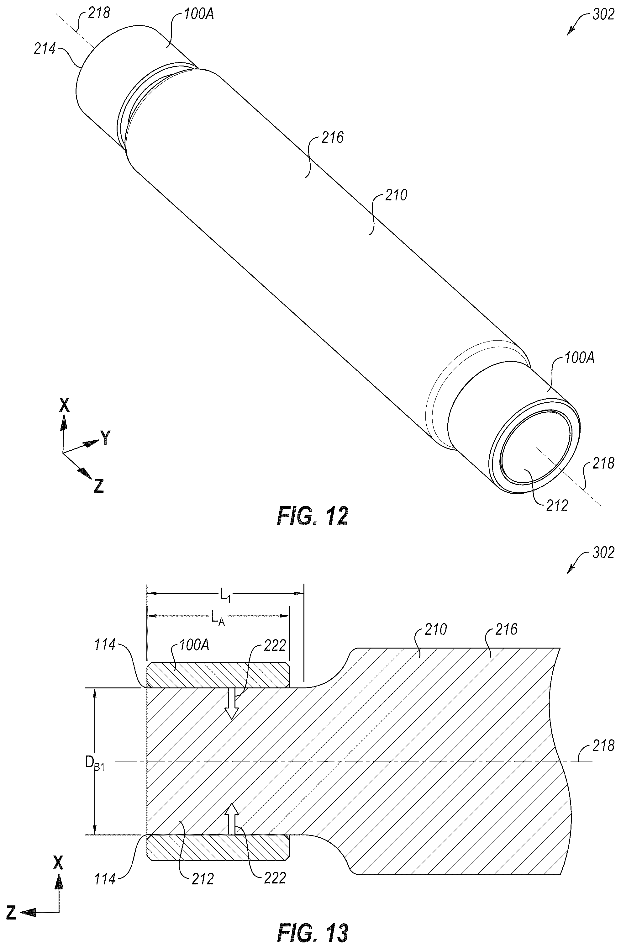 Patent US12345125 Figure 5 – Connection members including shape memory materials, downhole tools including the connection members, and methods of forming the downhole tools