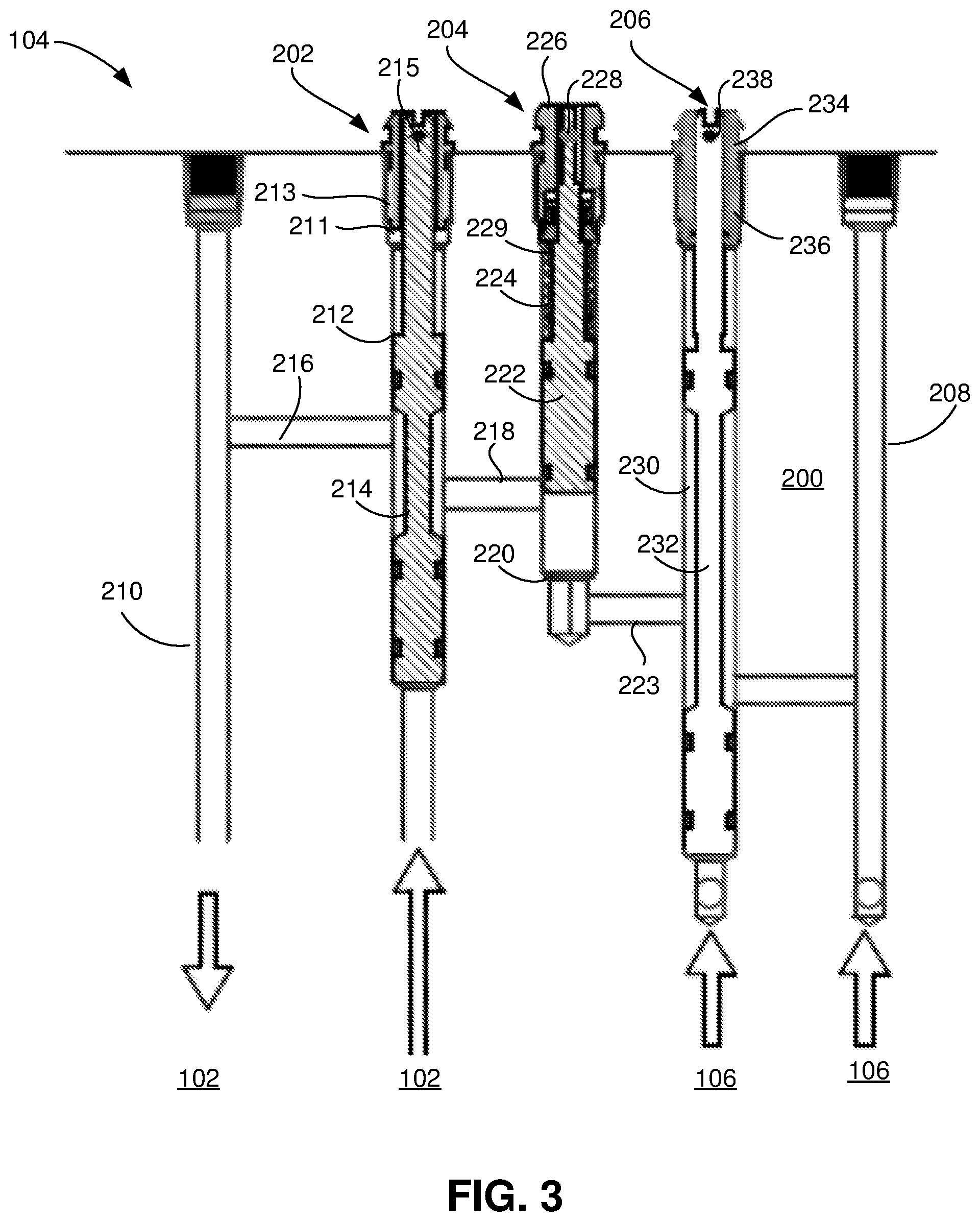 Patent US12345126 Figure 3 – Valve assembly for inflatable packers