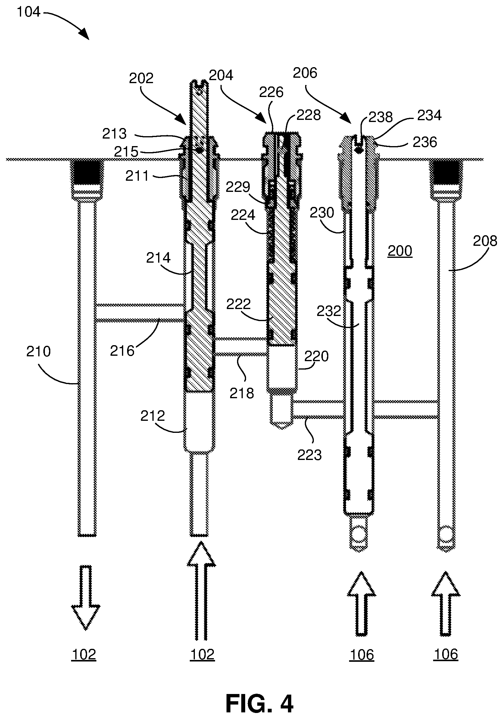 Patent US12345126 Figure 4 – Valve assembly for inflatable packers