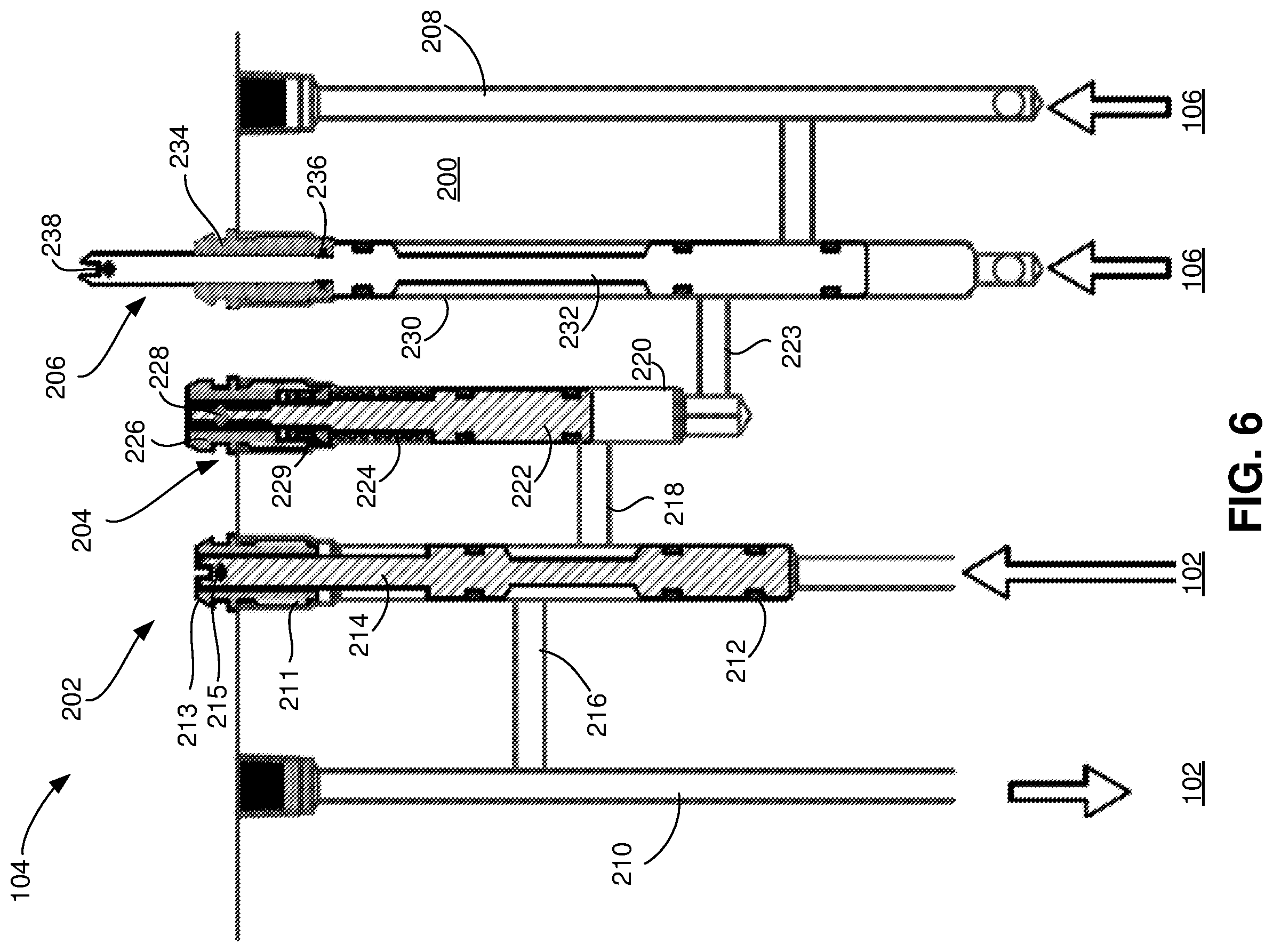 Patent US12345126 Figure 6 – Valve assembly for inflatable packers