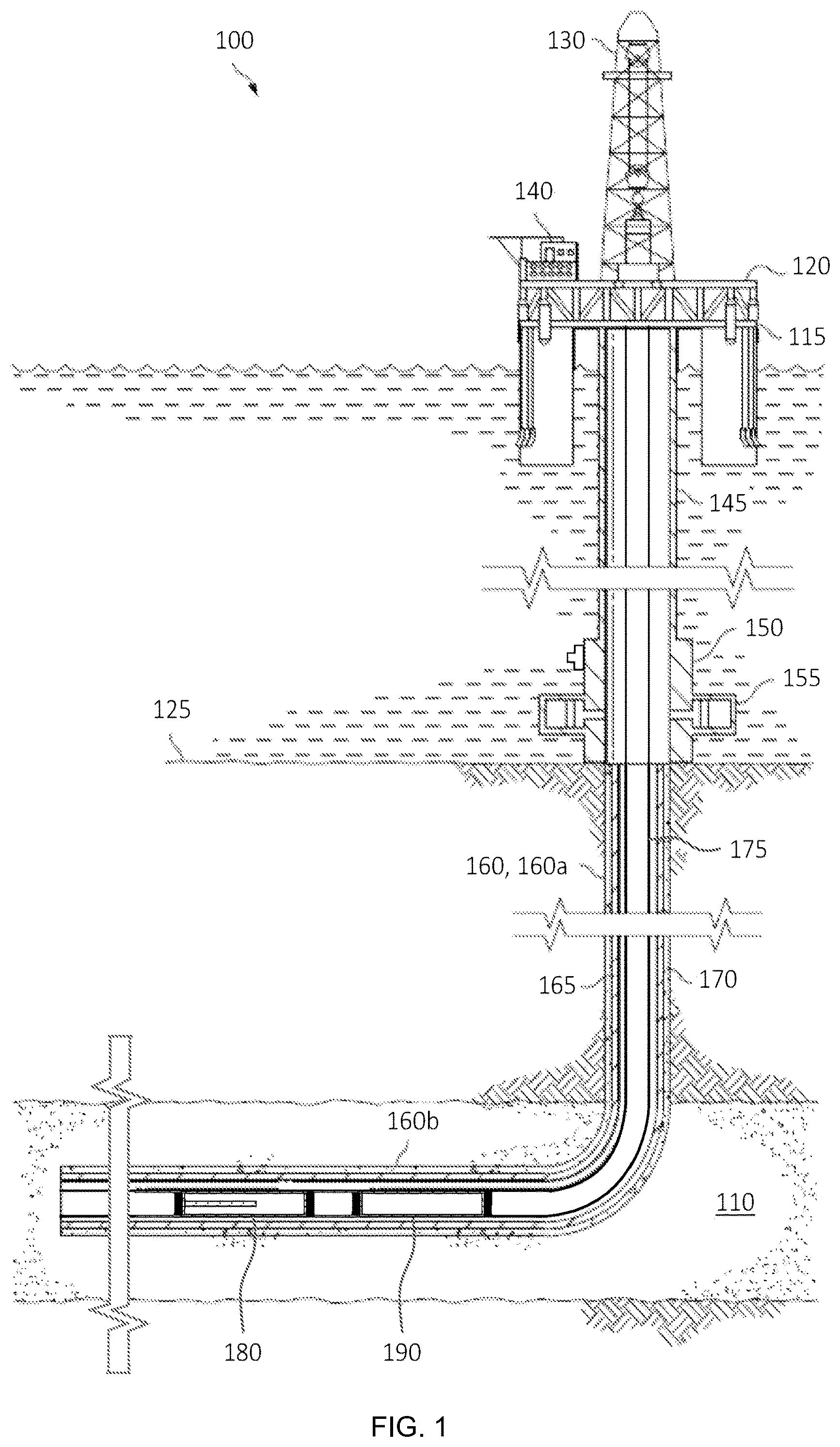 Patent US12345128 Figure 1 – Downhole debris removal apparatus