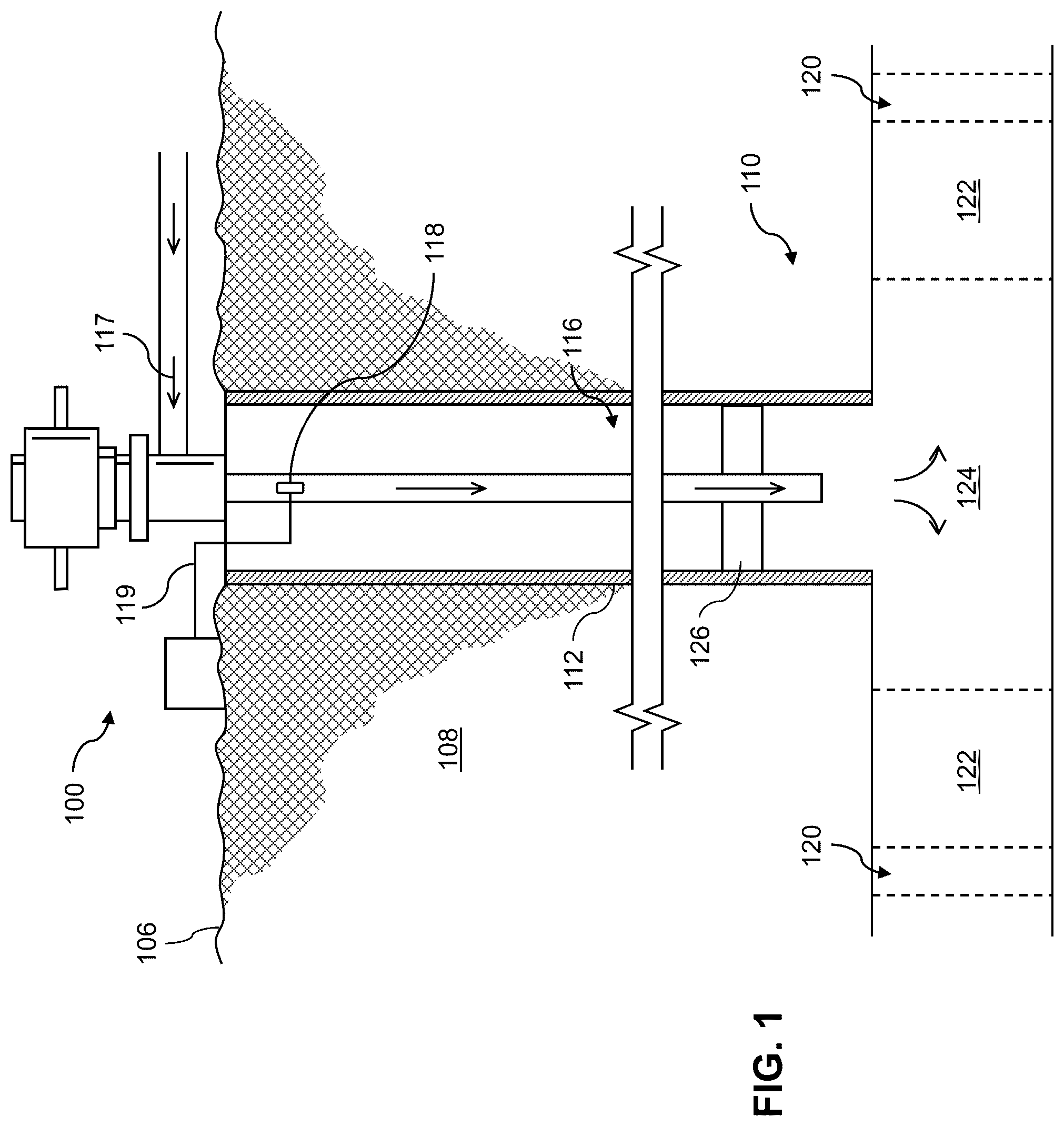 Patent US12345129 Figure 1 – Foamed squeeze treatment in wells