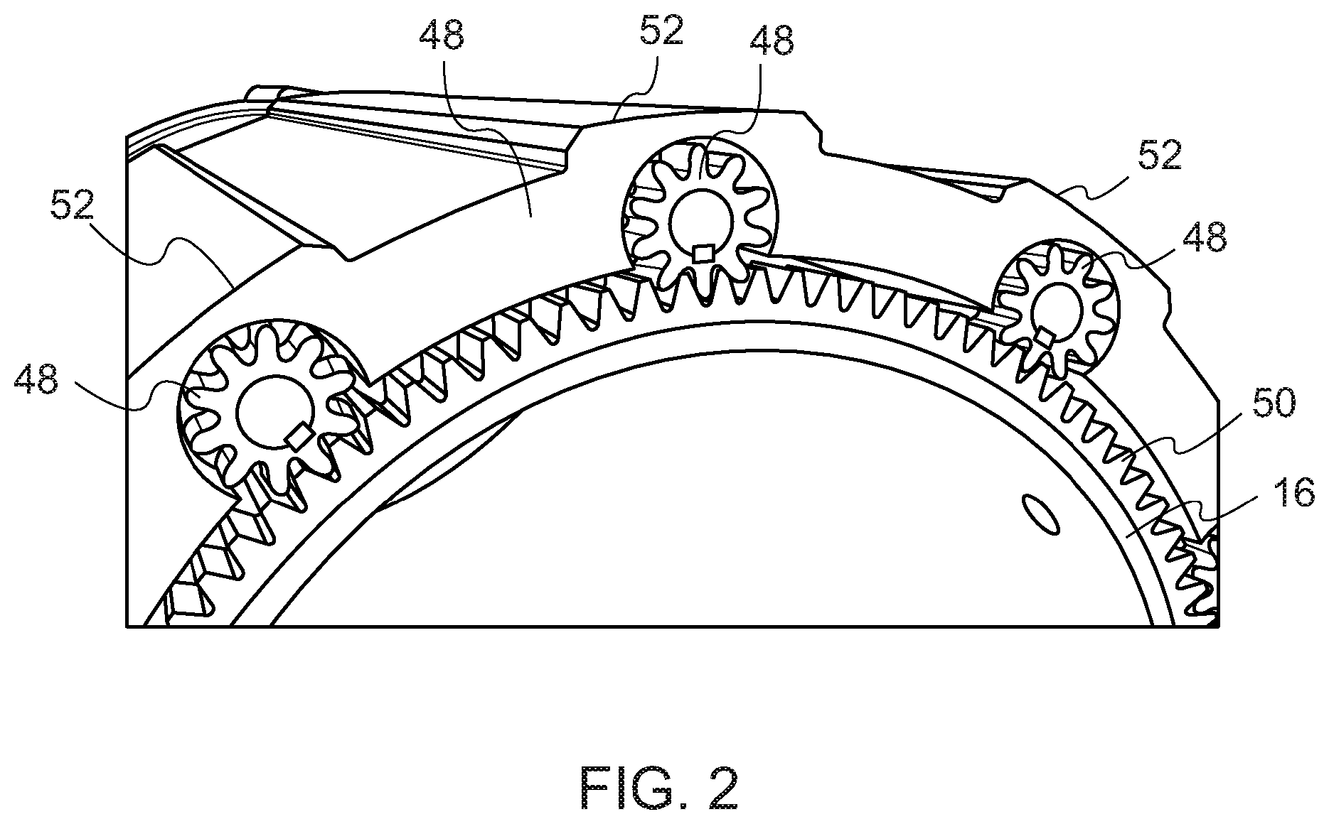 Patent US12345131 Figure 2 – Downhole rotary drive apparatus