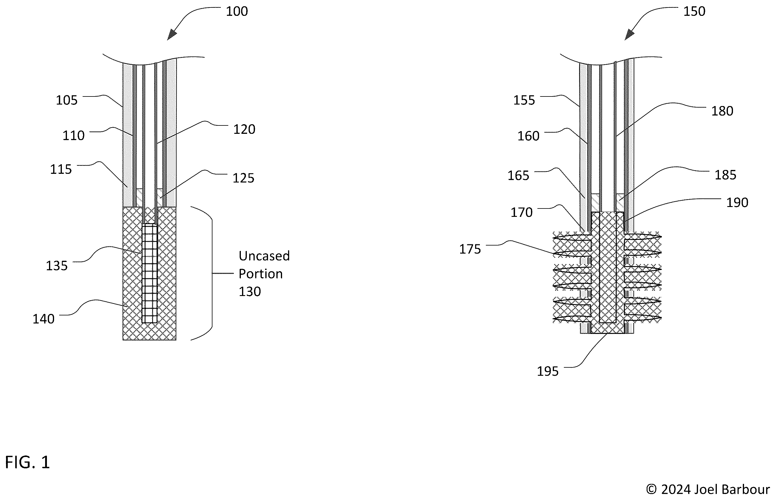 Patent US12345136 Figure 1 – Gravel pack compaction method