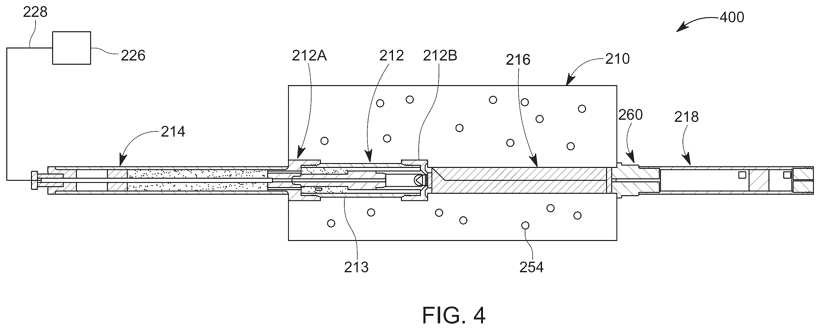 Patent US12345138 Figure 4 – Well perforator evaluation system and method