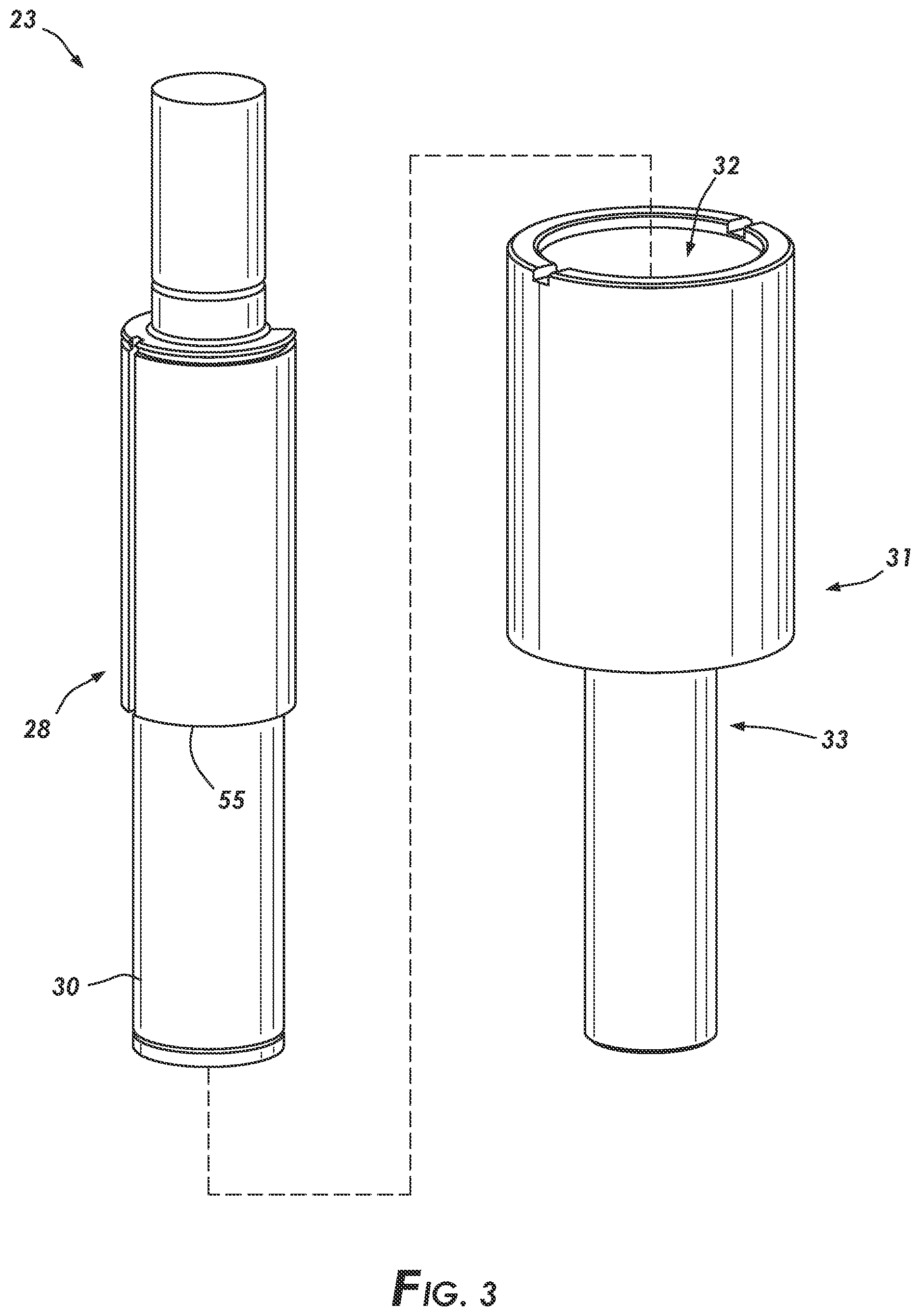 Patent US12345139 Figure 3 – One way clutch train for arresting backspin